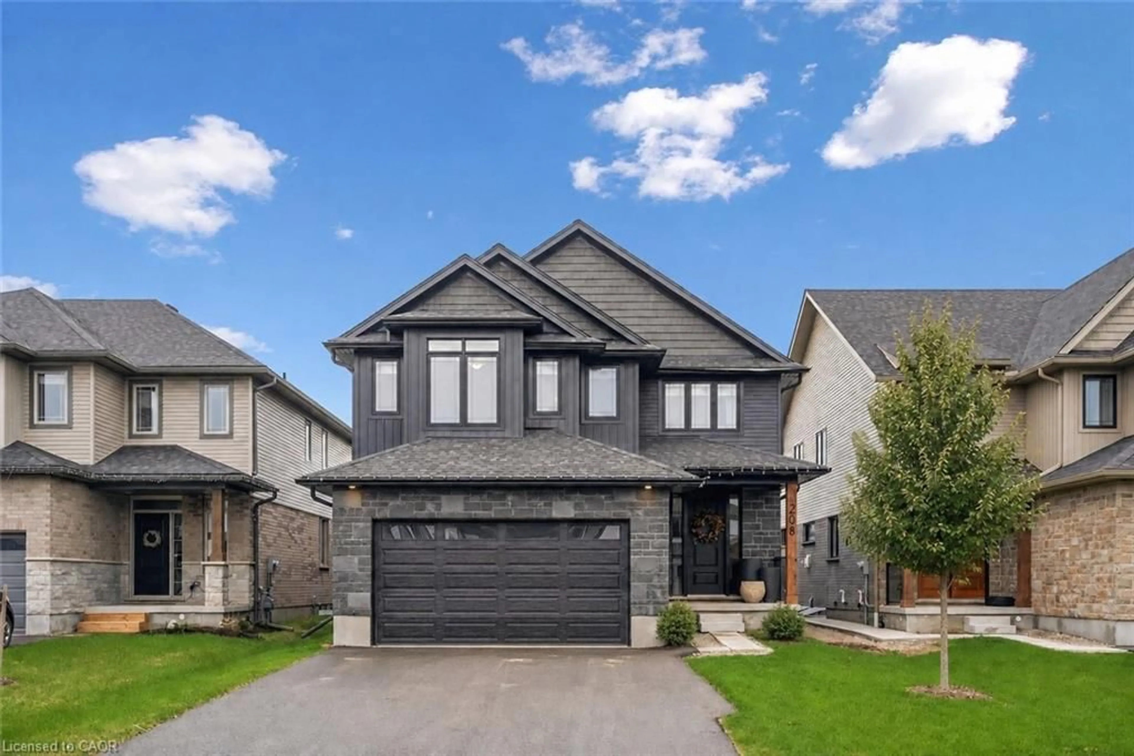 Home with brick exterior material, street for 203 Schmidt Dr, Arthur Ontario N0G 1A0