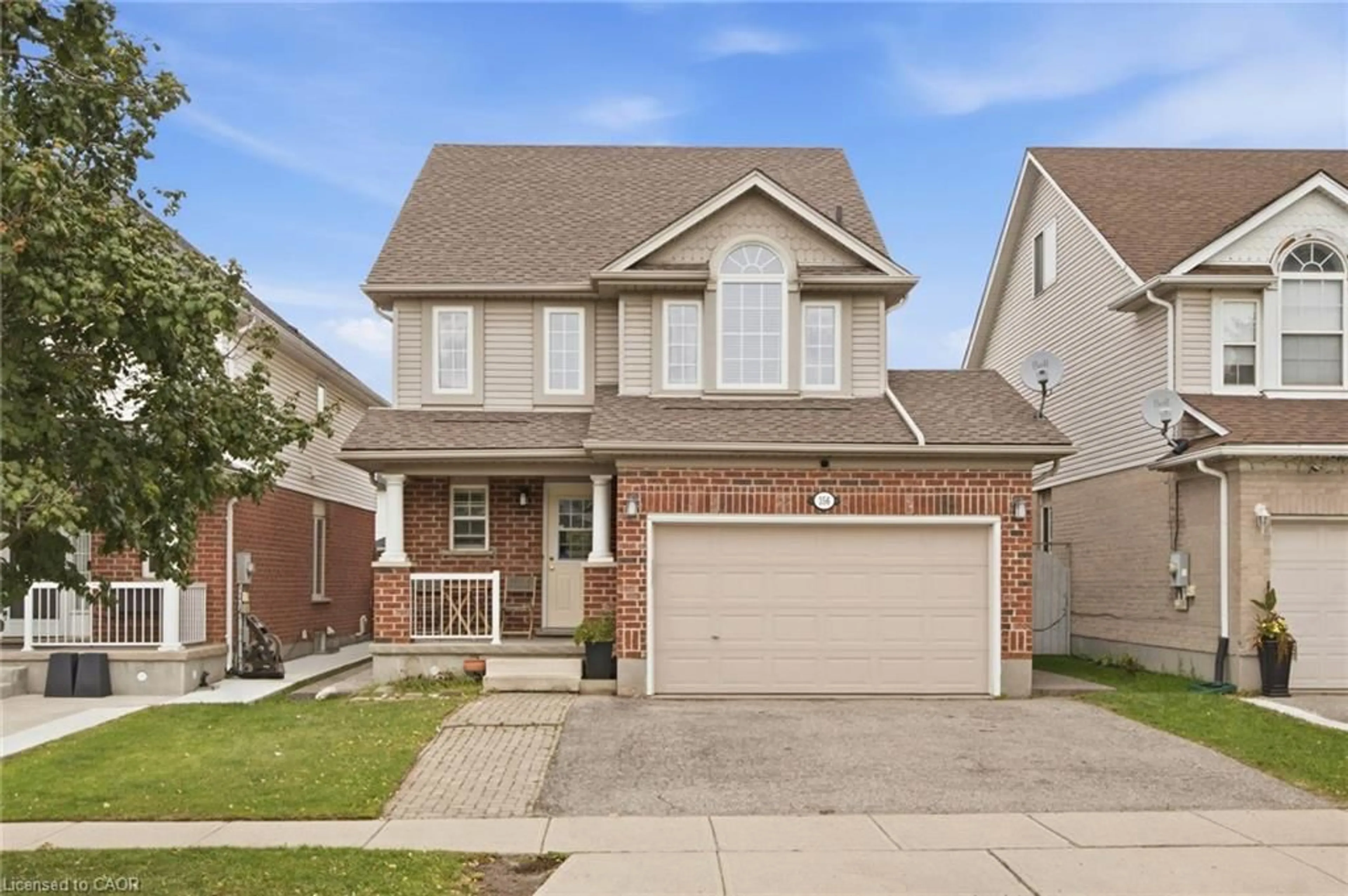 Home with brick exterior material, street for 356 Newport Dr, Cambridge Ontario N3H 5S7