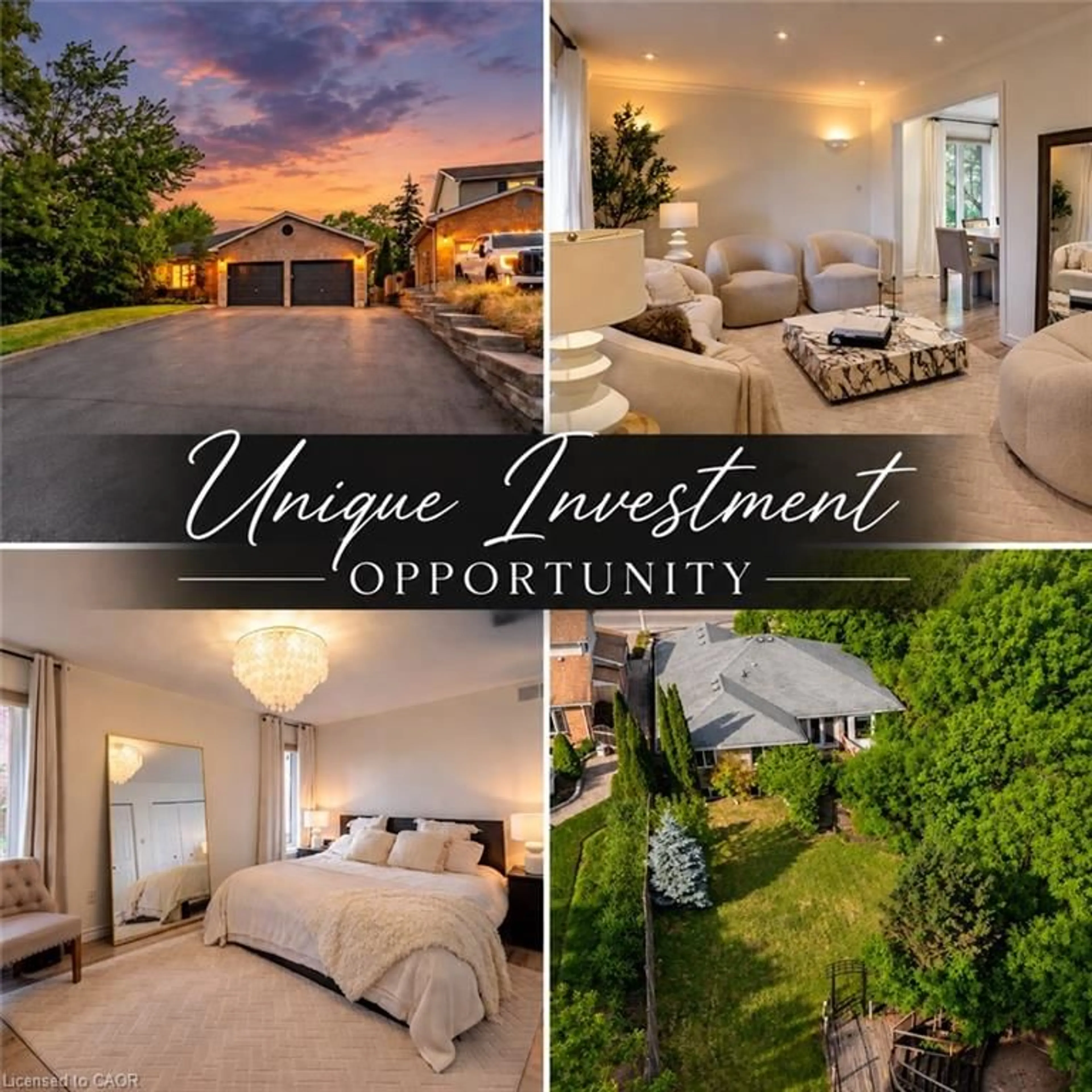 A pic from outside/outdoor area/front of a property/back of a property/a pic from drone, water/lake/river/ocean view for 907 Doon Village Rd, Kitchener Ontario N2P 1A1
