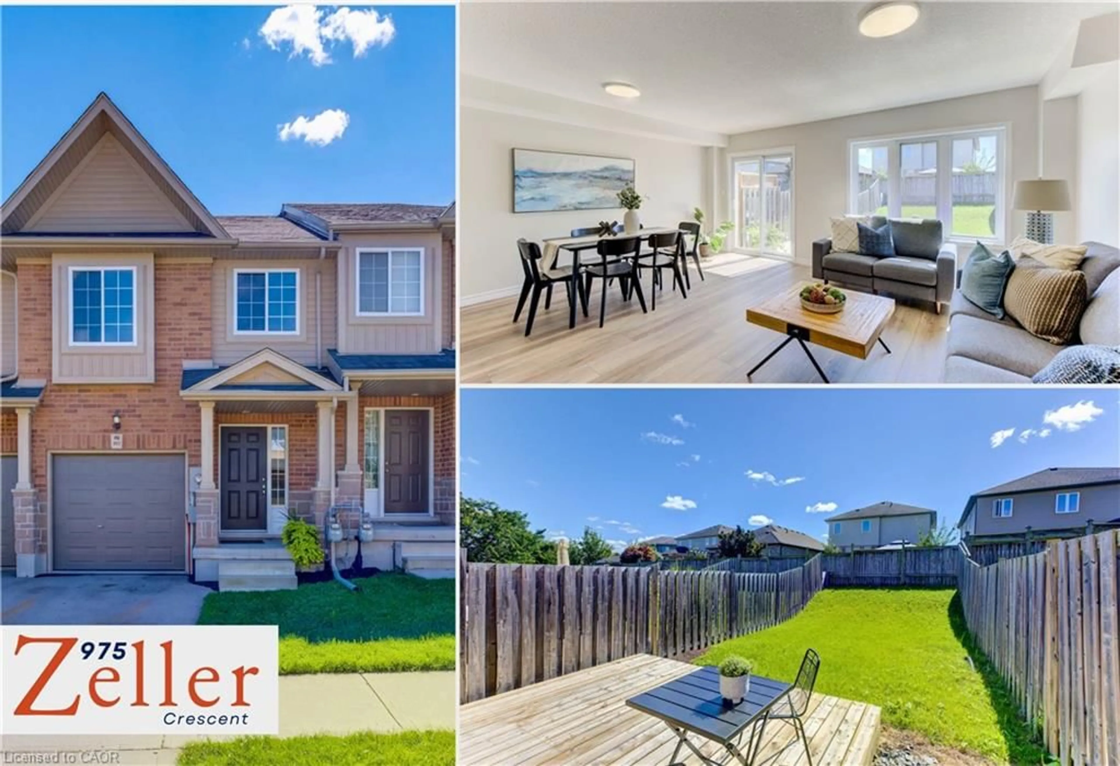 A pic from outside/outdoor area/front of a property/back of a property/a pic from drone, street for 975 Zeller Cres, Kitchener Ontario N2A 0C9