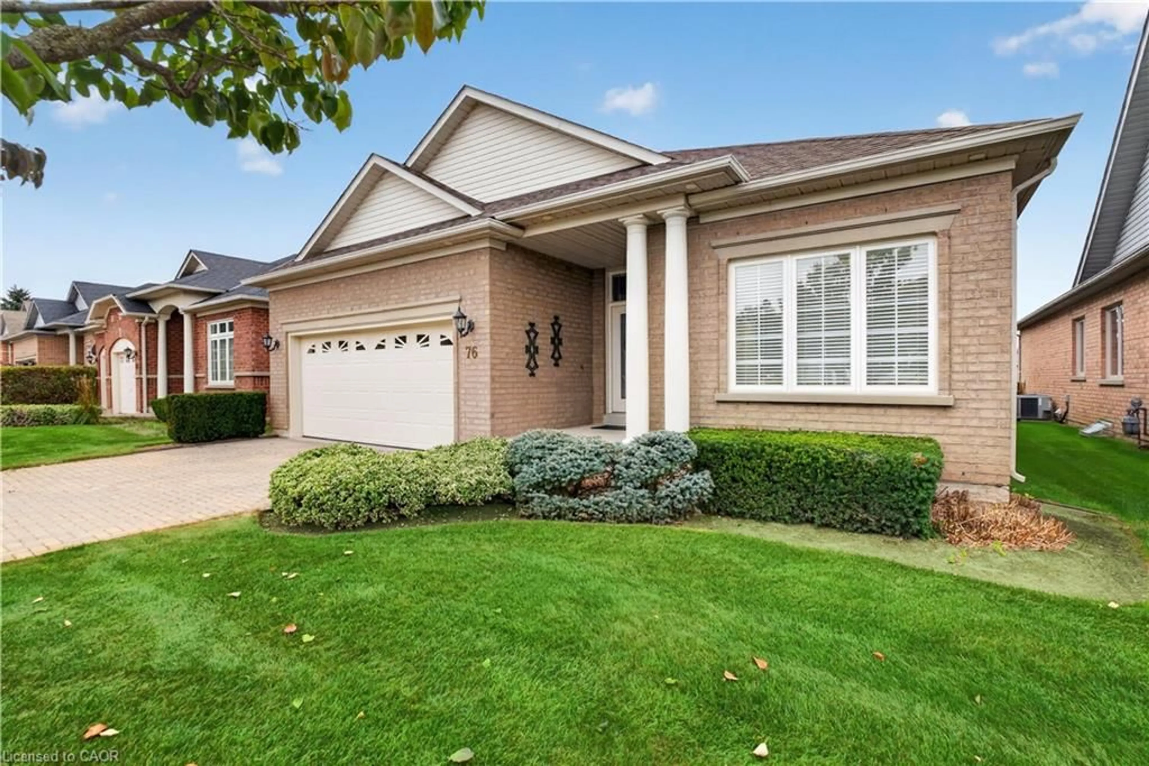 Home with brick exterior material, street for 76 Mcdermott Trail, Stouffville Ontario L4A 1N8