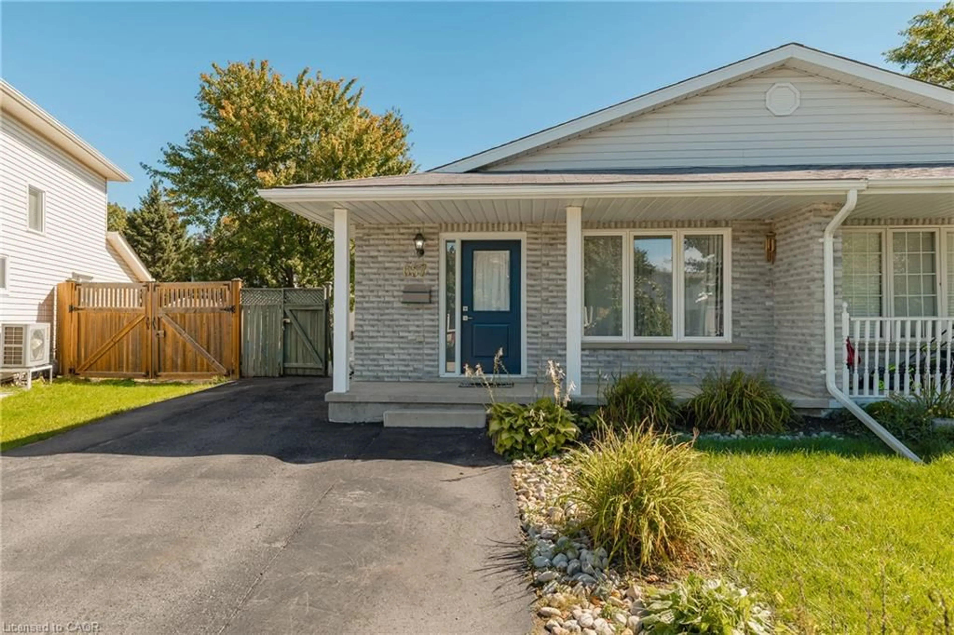 Home with vinyl exterior material, street for 657A Jacob Lane, Waterloo Ontario N2V 2G9