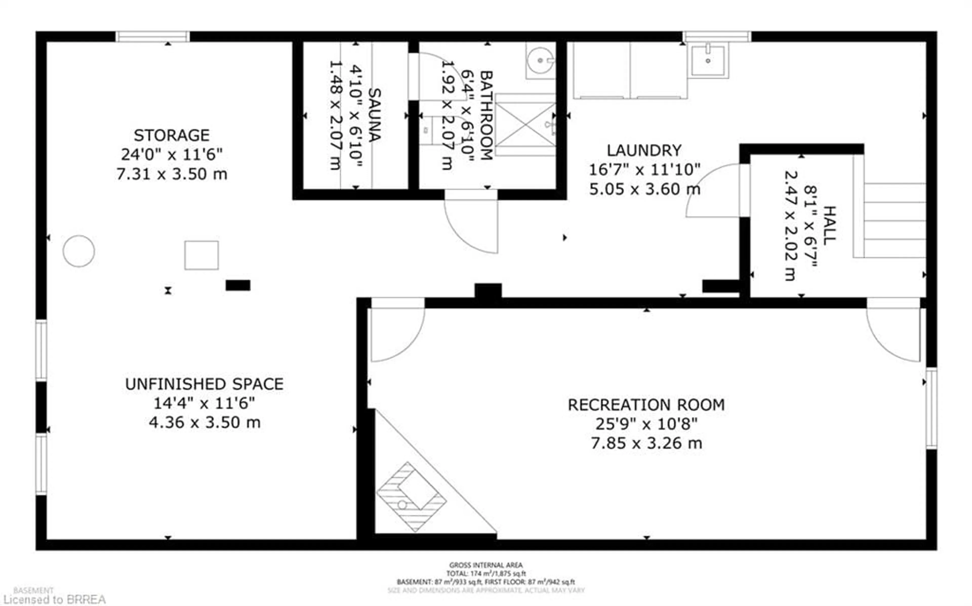 Floor plan for 19 Gillrie Crt, Brantford Ontario N3R 3A1