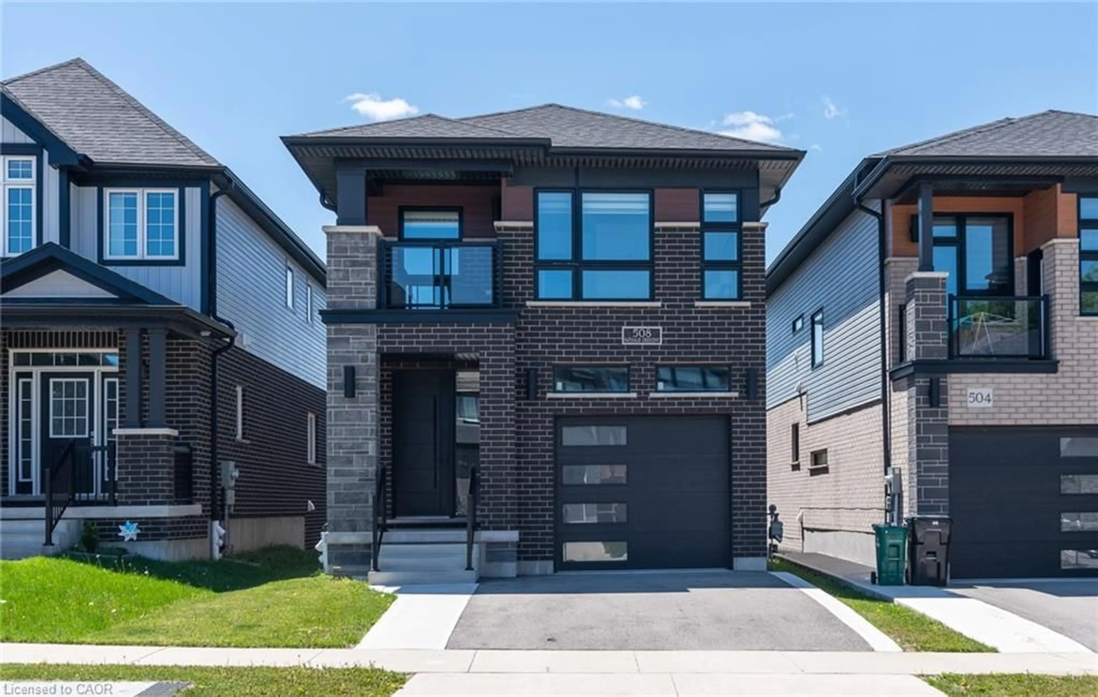 Home with brick exterior material, street for 508 Nathalie Cres, Kitchener Ontario N2E 0H8