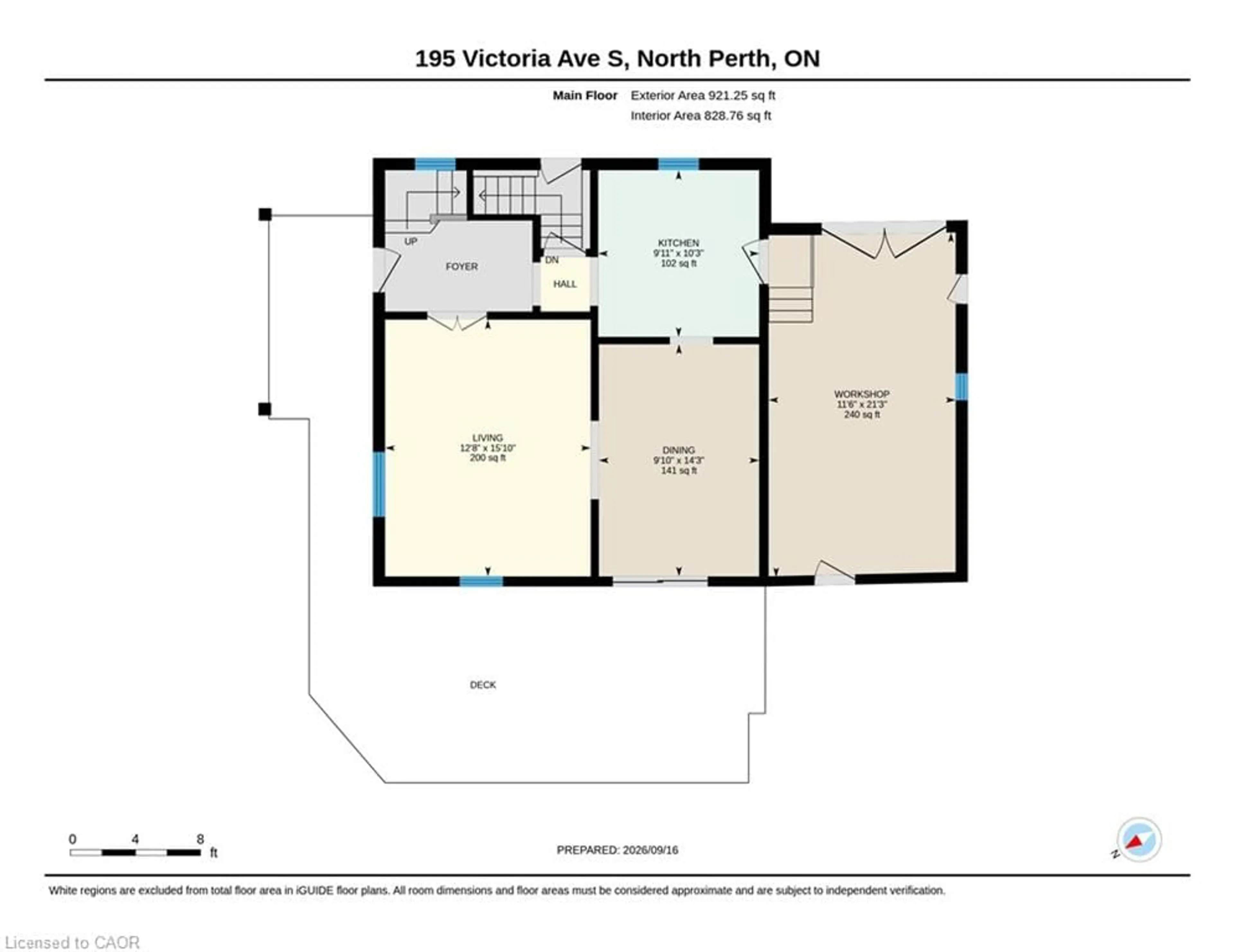 Floor plan for 195 Victoria Ave, Listowel Ontario N4W 1Z9