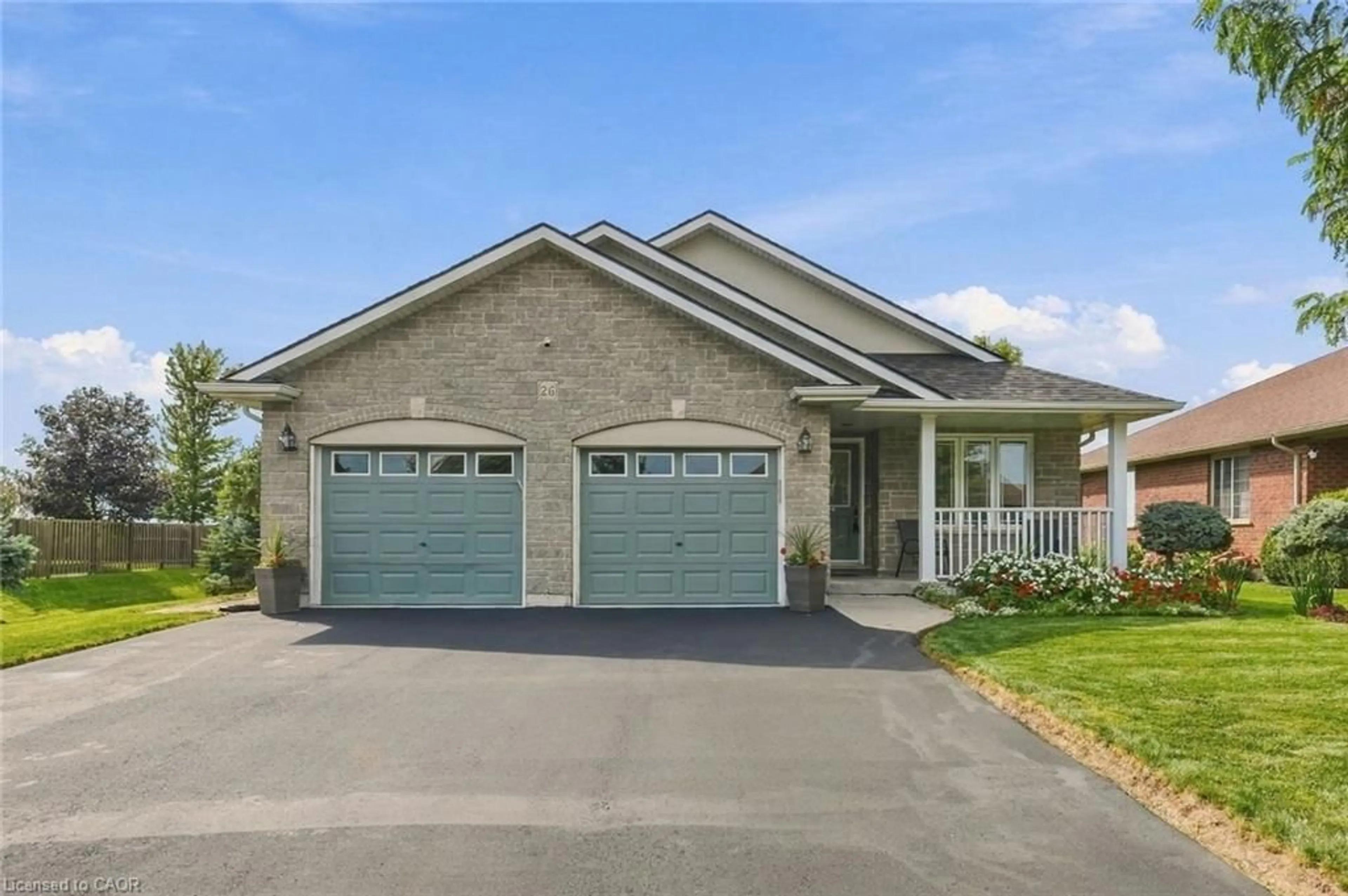 Home with brick exterior material, street for 26 Leslie St, Jarvis Ontario N0A 1J0
