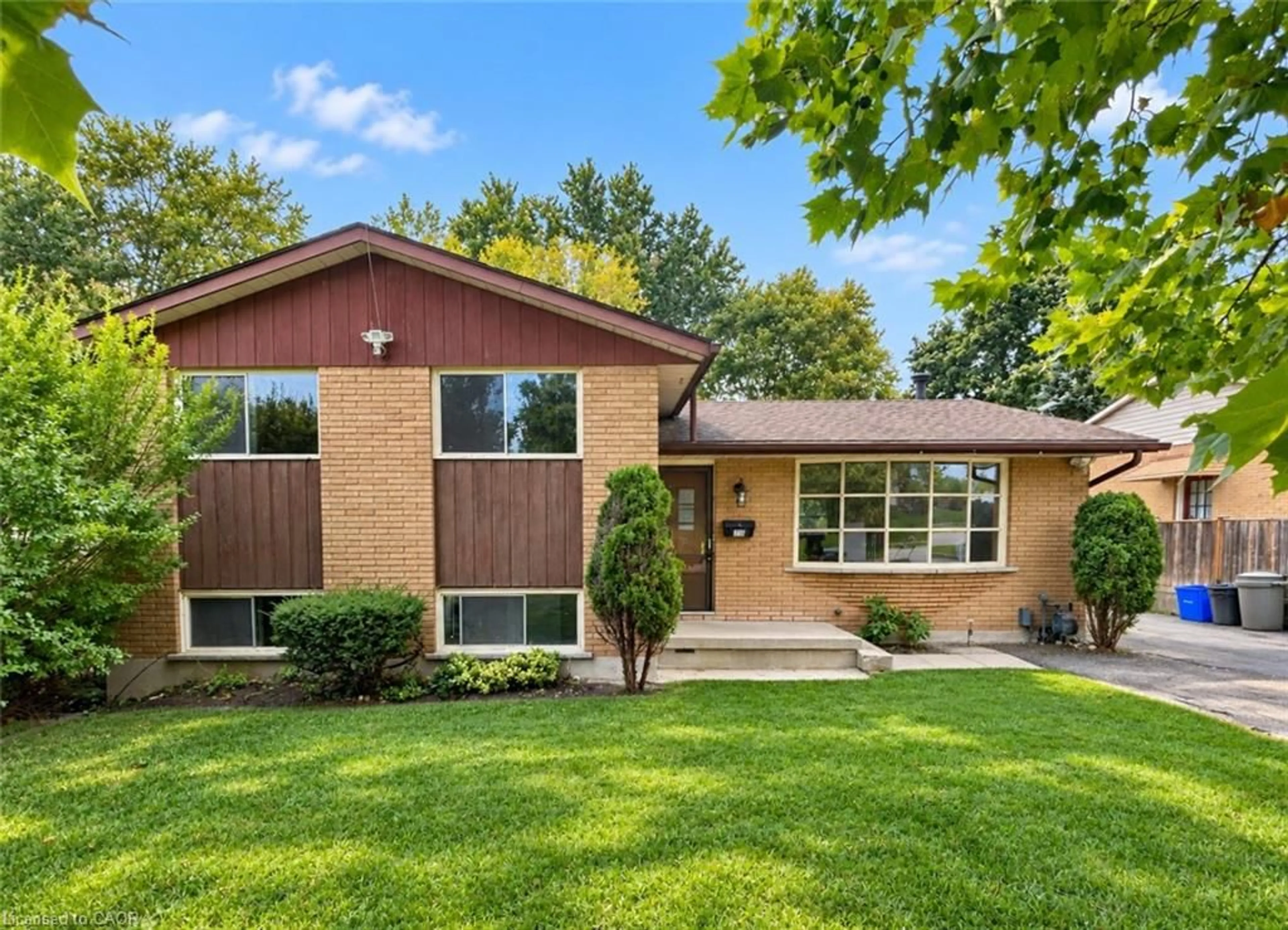 Home with brick exterior material, street for 213 Belgrave St, Woodstock Ontario N4S 7K1