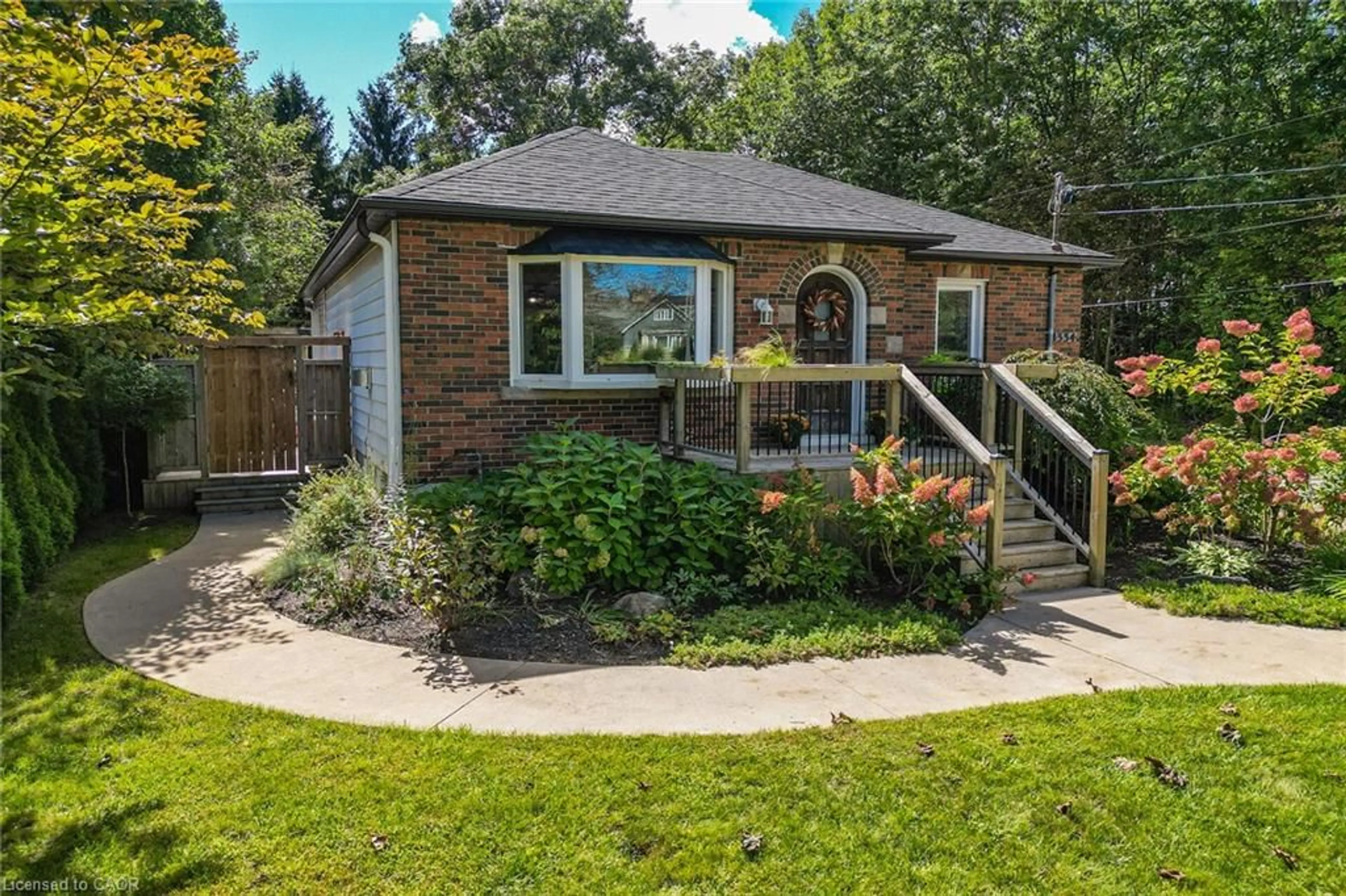 Home with brick exterior material, street for 334 Hwy 20 Rd, Fenwick Ontario L0S 1C0