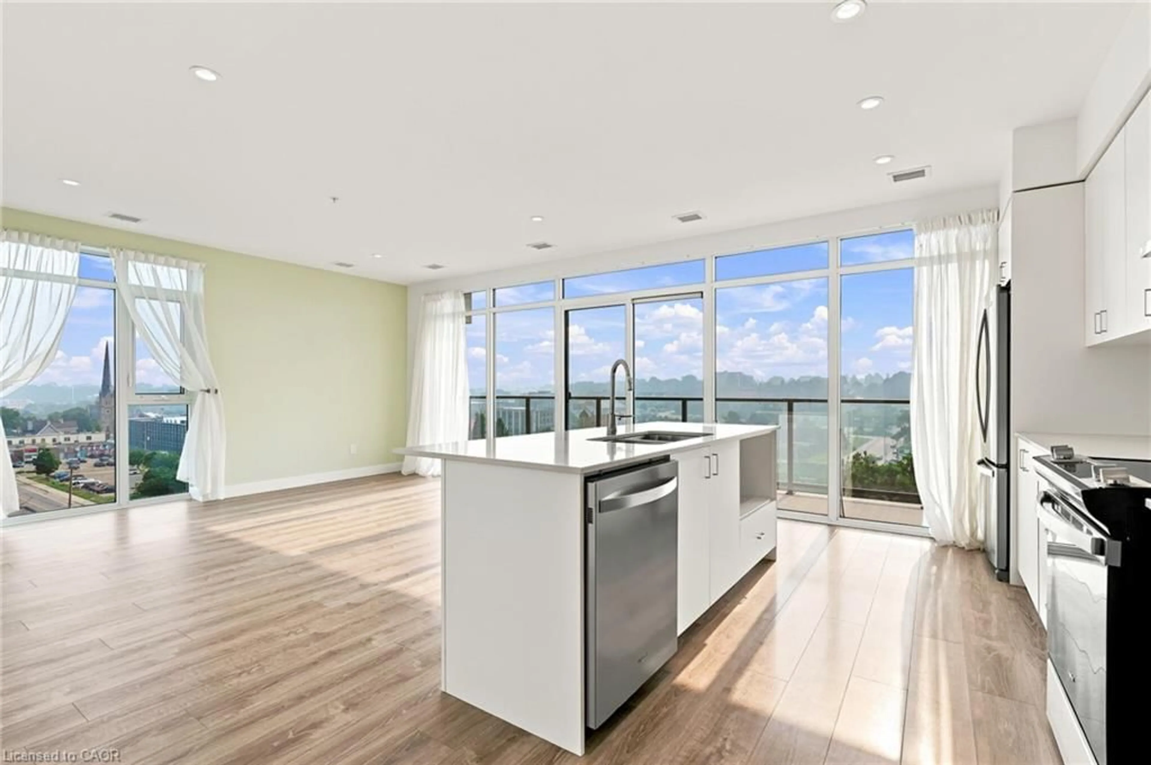 Open concept kitchen, unknown for 50 Grand Ave #713, Cambridge Ontario N1S 0C2