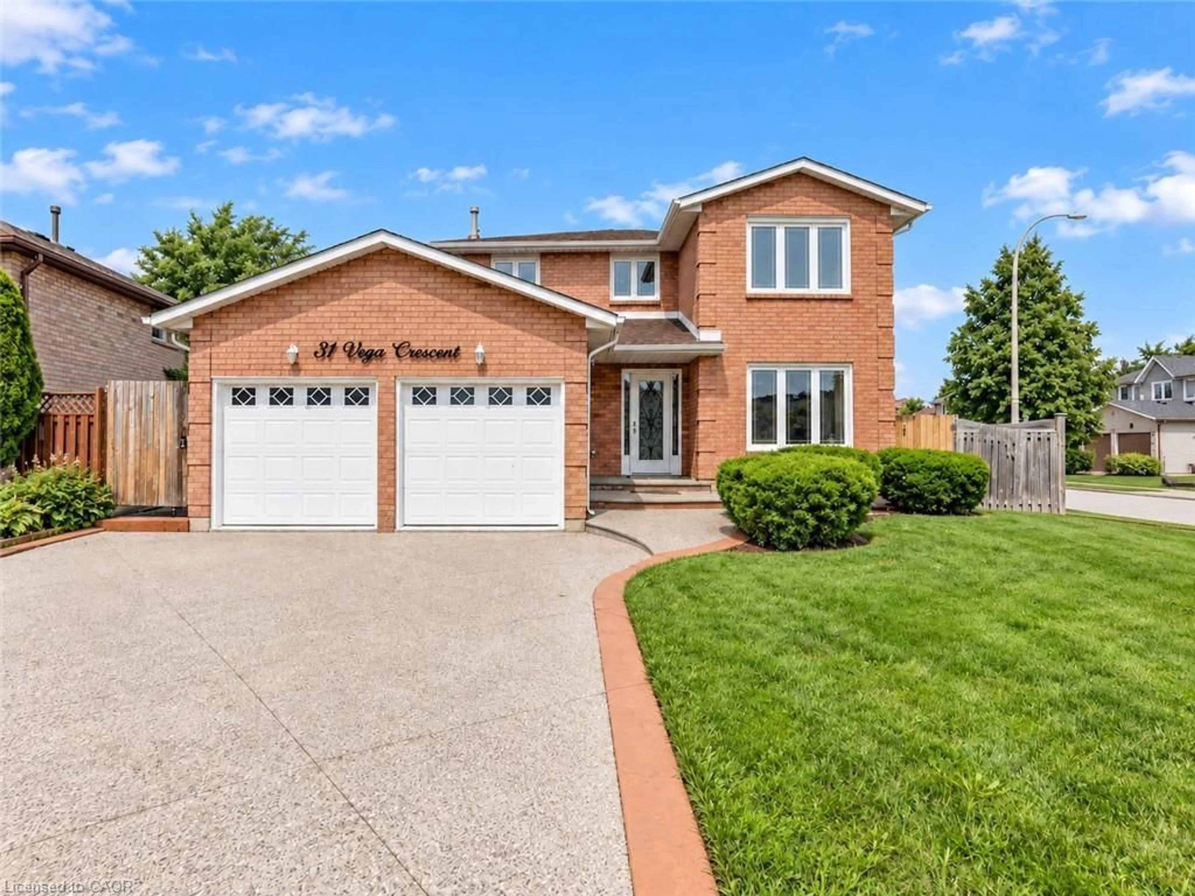 Home with brick exterior material, street for 31 Vega Cres, Stoney Creek Ontario L8E 4S6