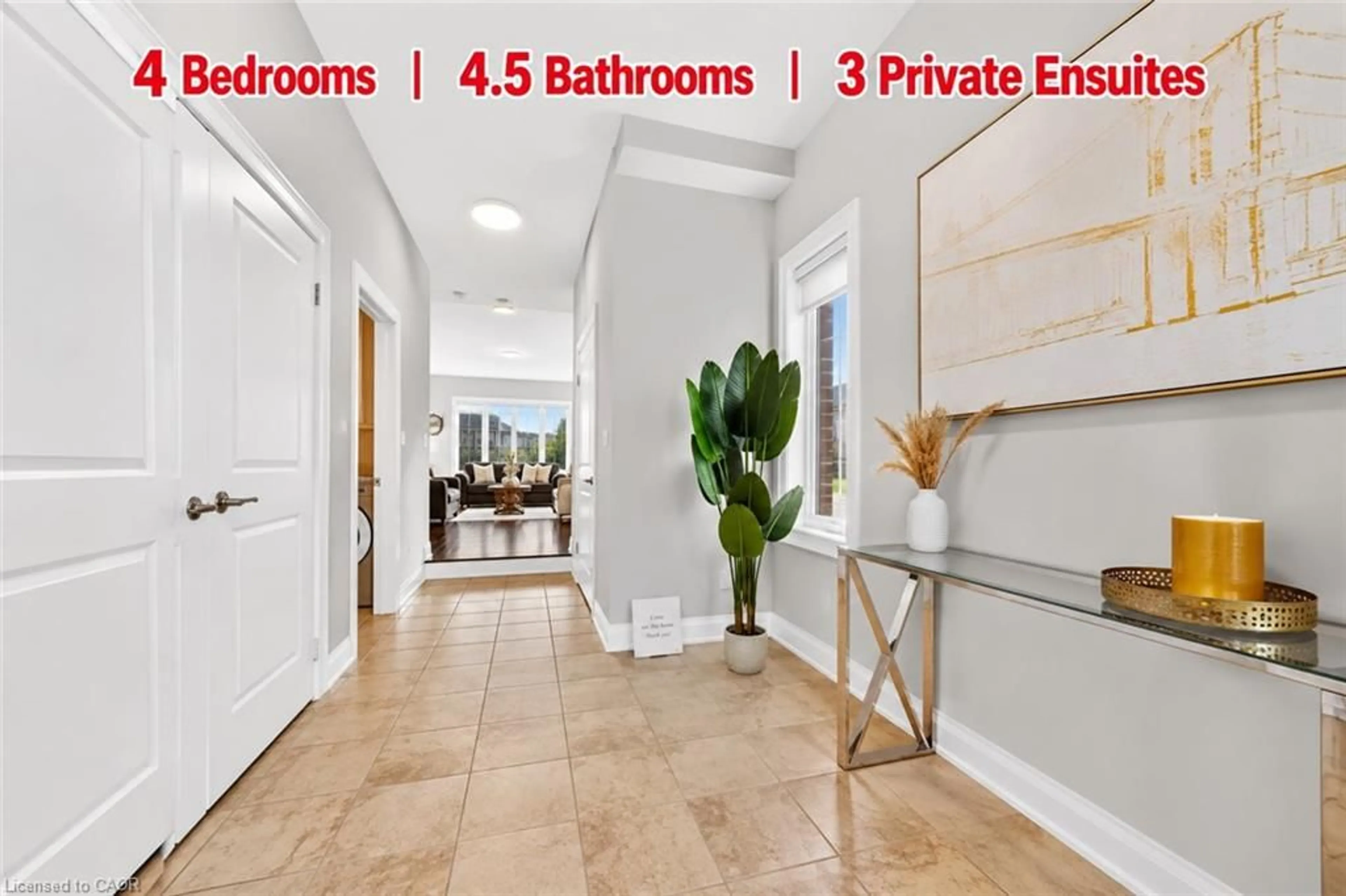 Indoor entryway for 745 Wood Lily St, Waterloo Ontario N2V 0C3