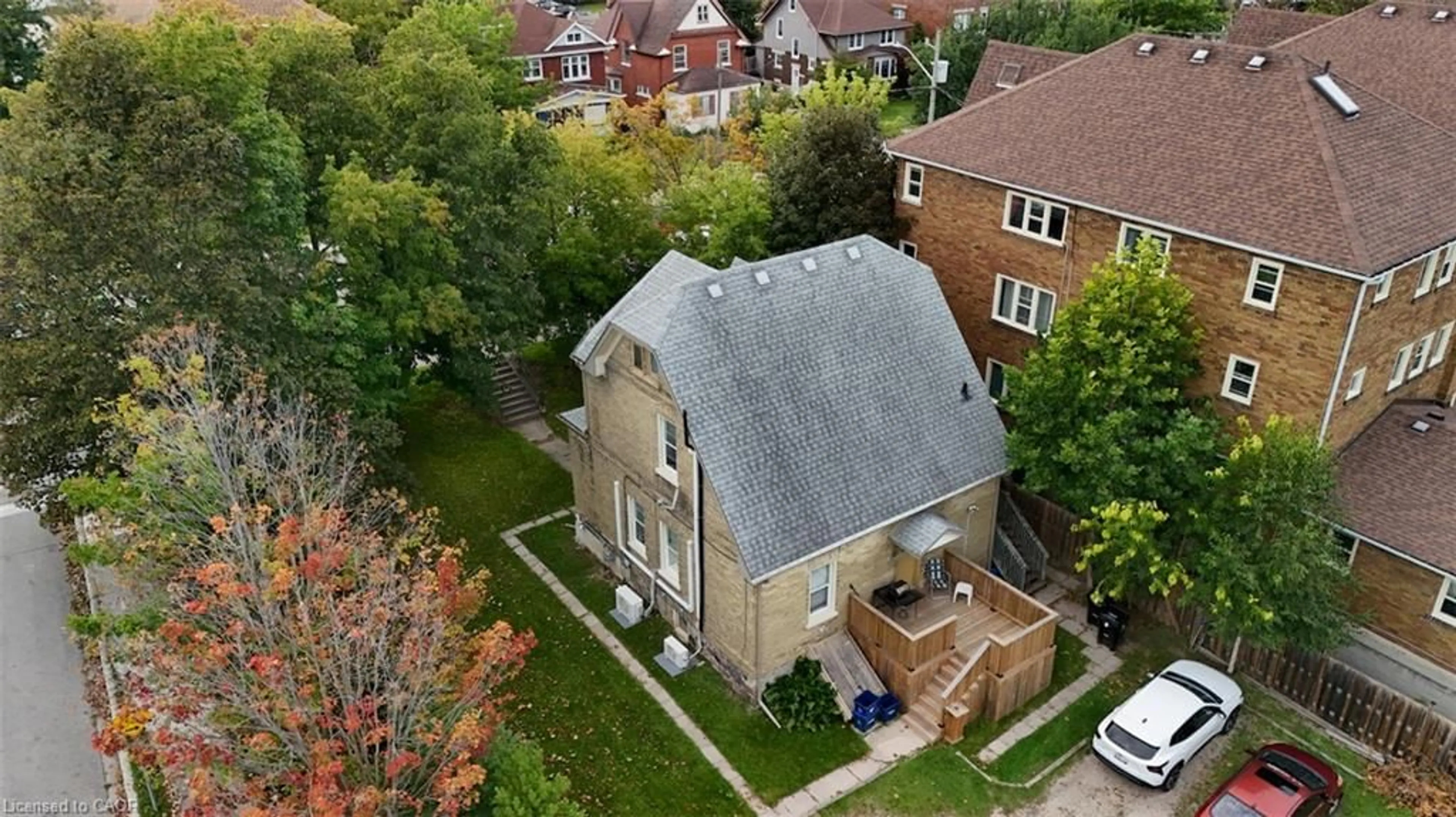 A pic from outside/outdoor area/front of a property/back of a property/a pic from drone, street for 94 Margaret Ave, Kitchener Ontario N2H 4H6