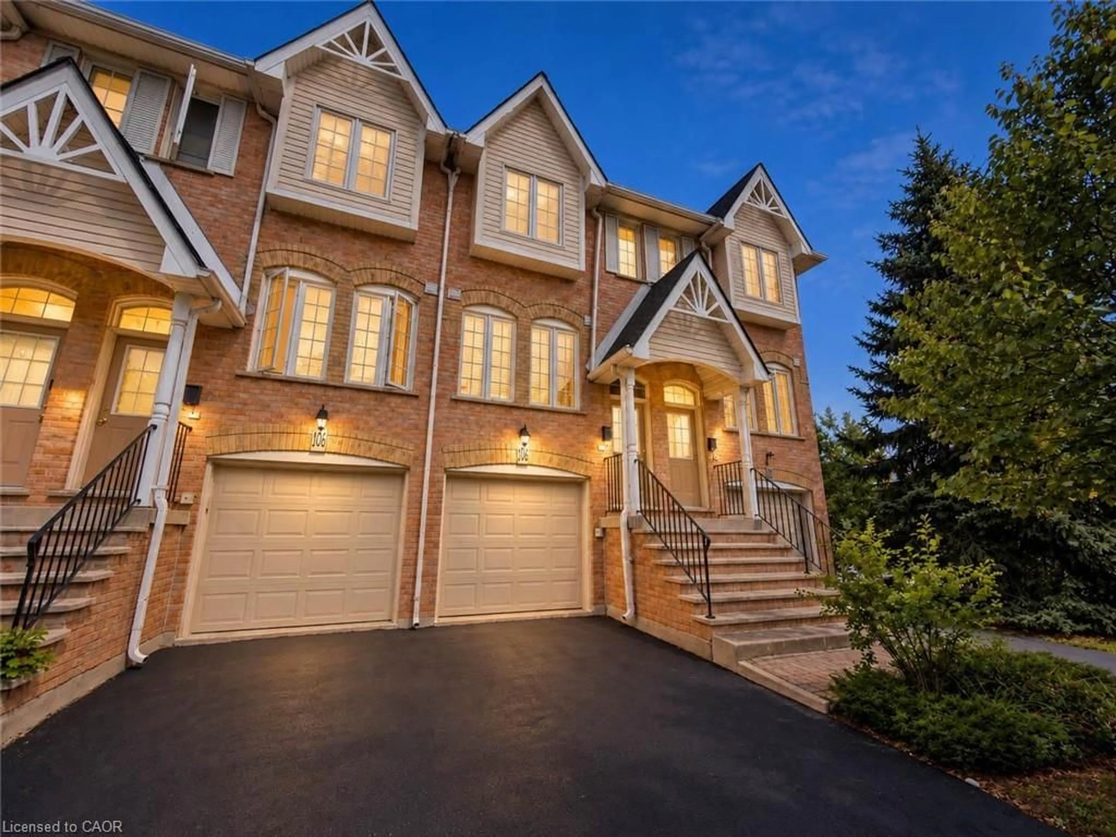 Home with brick exterior material, street for 3480 Upper Middle Rd #105, Burlington Ontario L7M 4R9