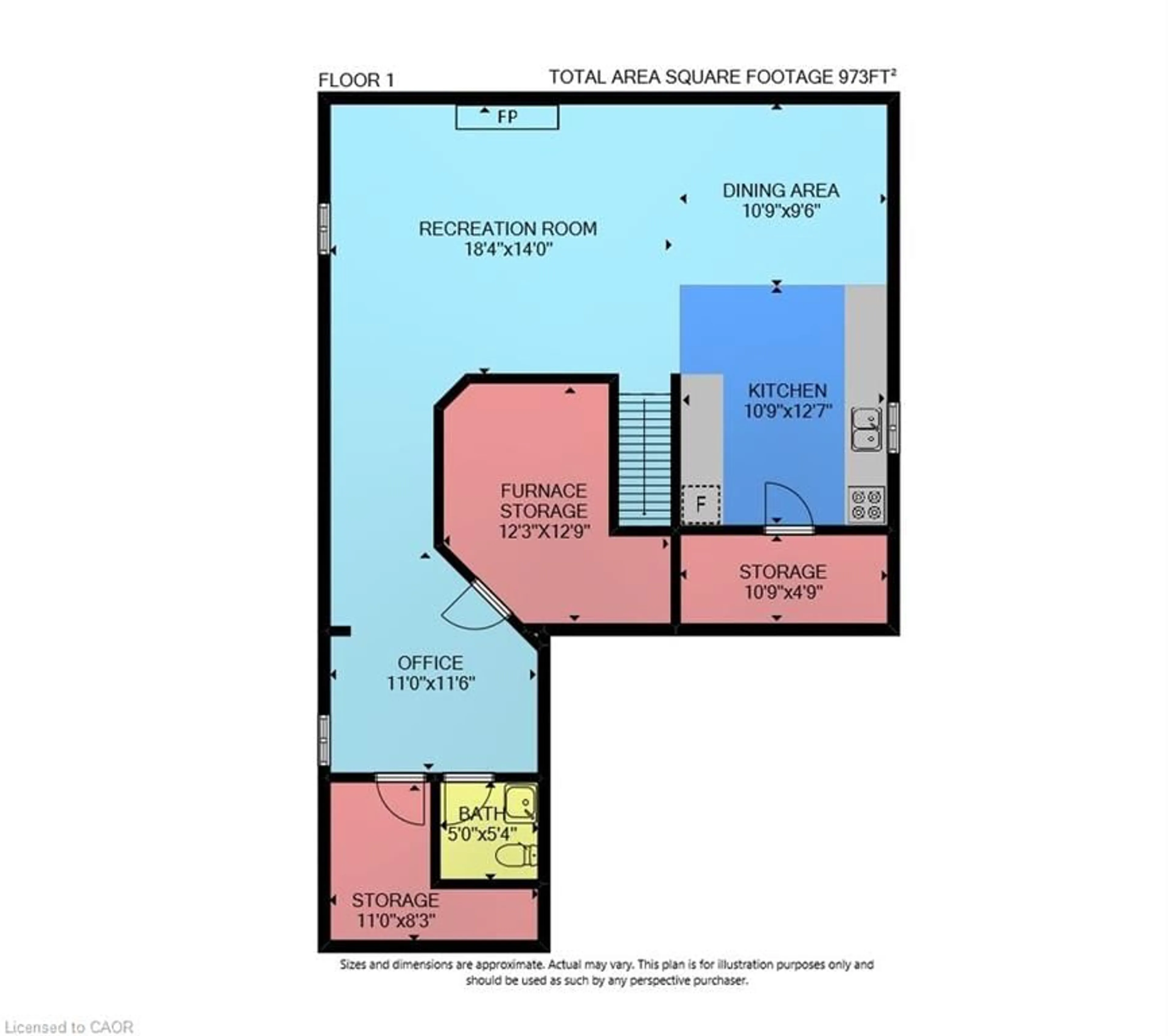Floor plan for 43 Wilbur Dr, Binbrook Ontario L0R 1C0