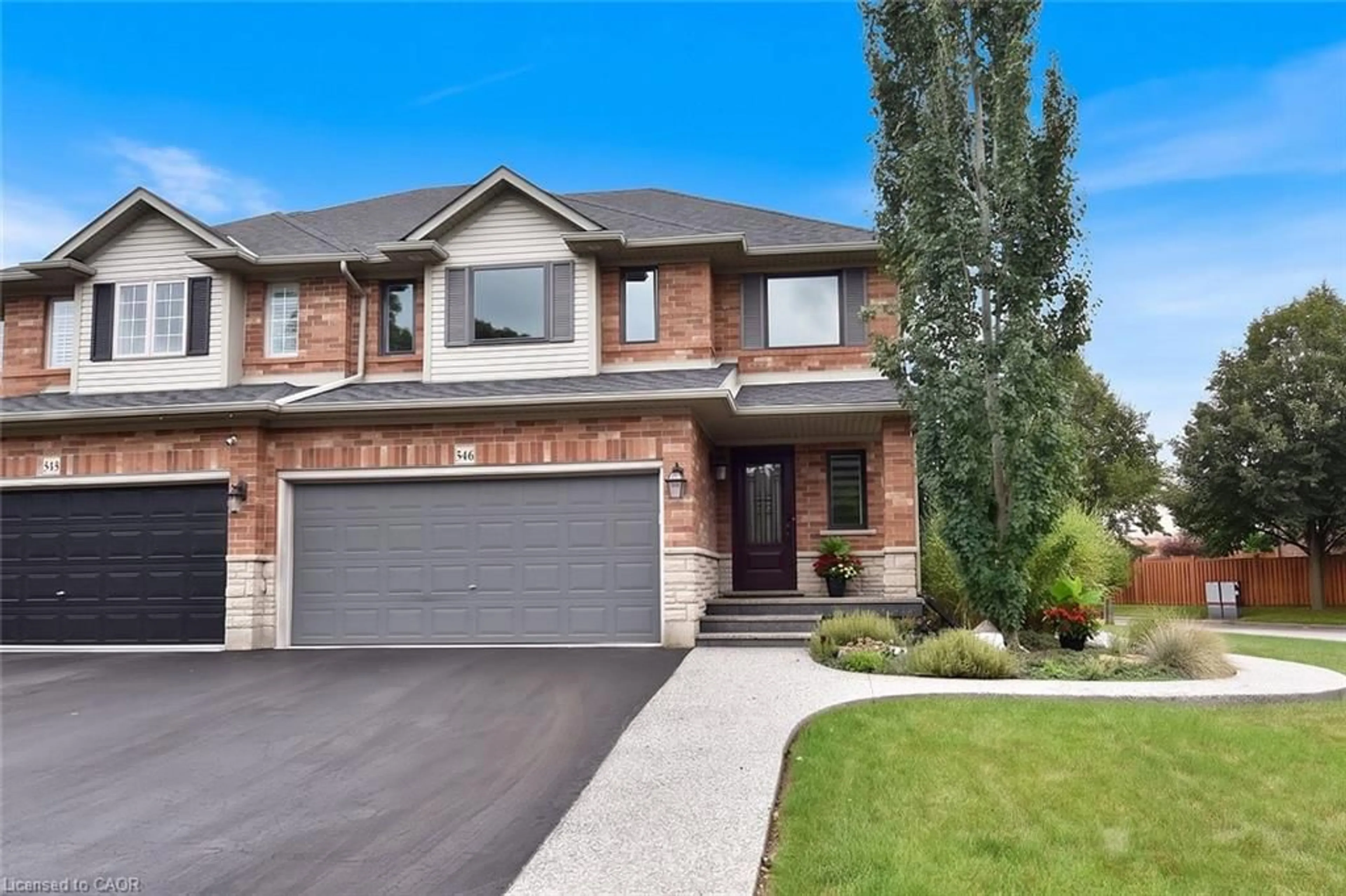 Home with brick exterior material, street for 546 Sandcherry Dr, Burlington Ontario L7T 4L6