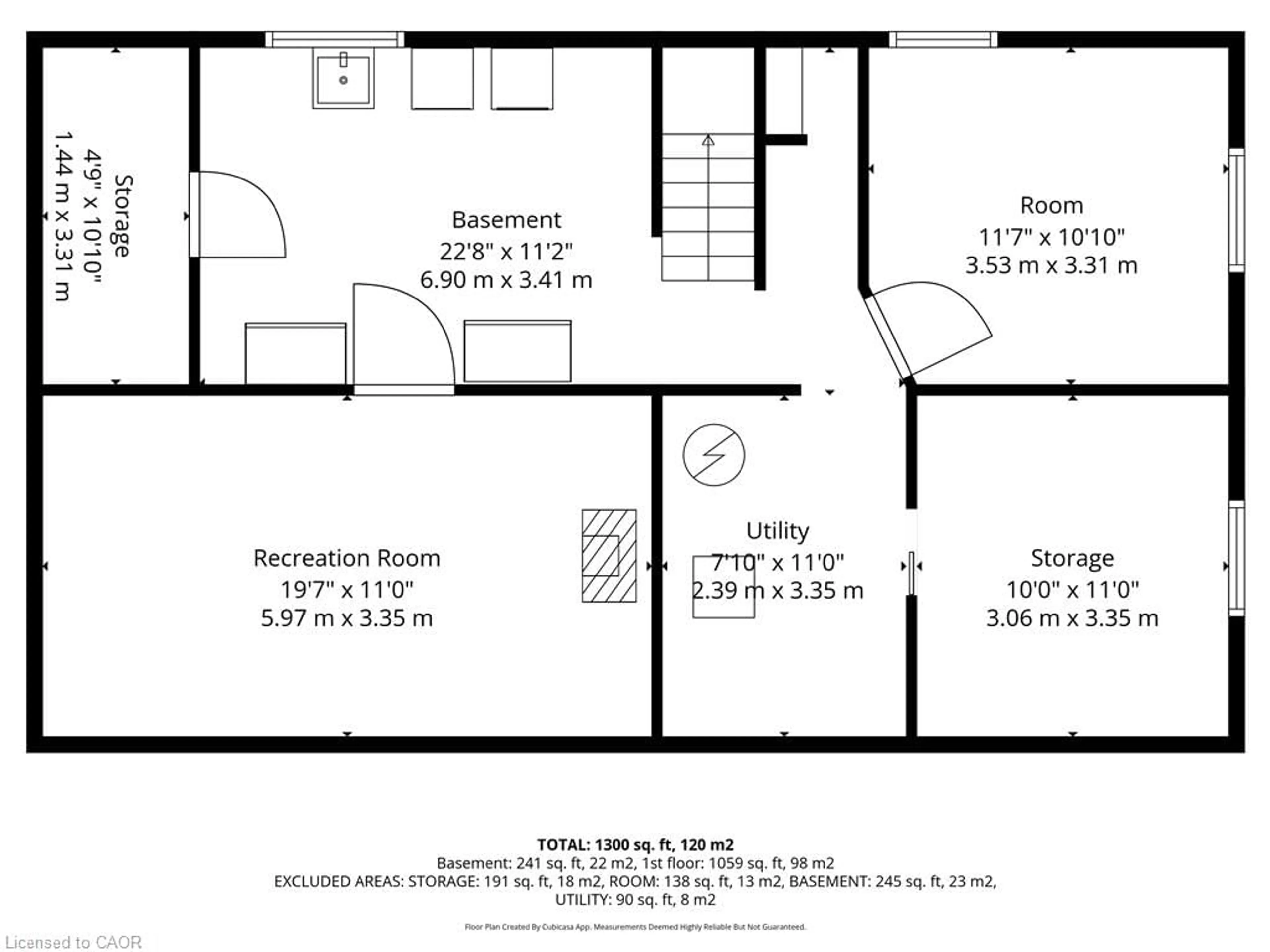 Floor plan for 128 First Ave, Delhi Ontario N4B 1G3