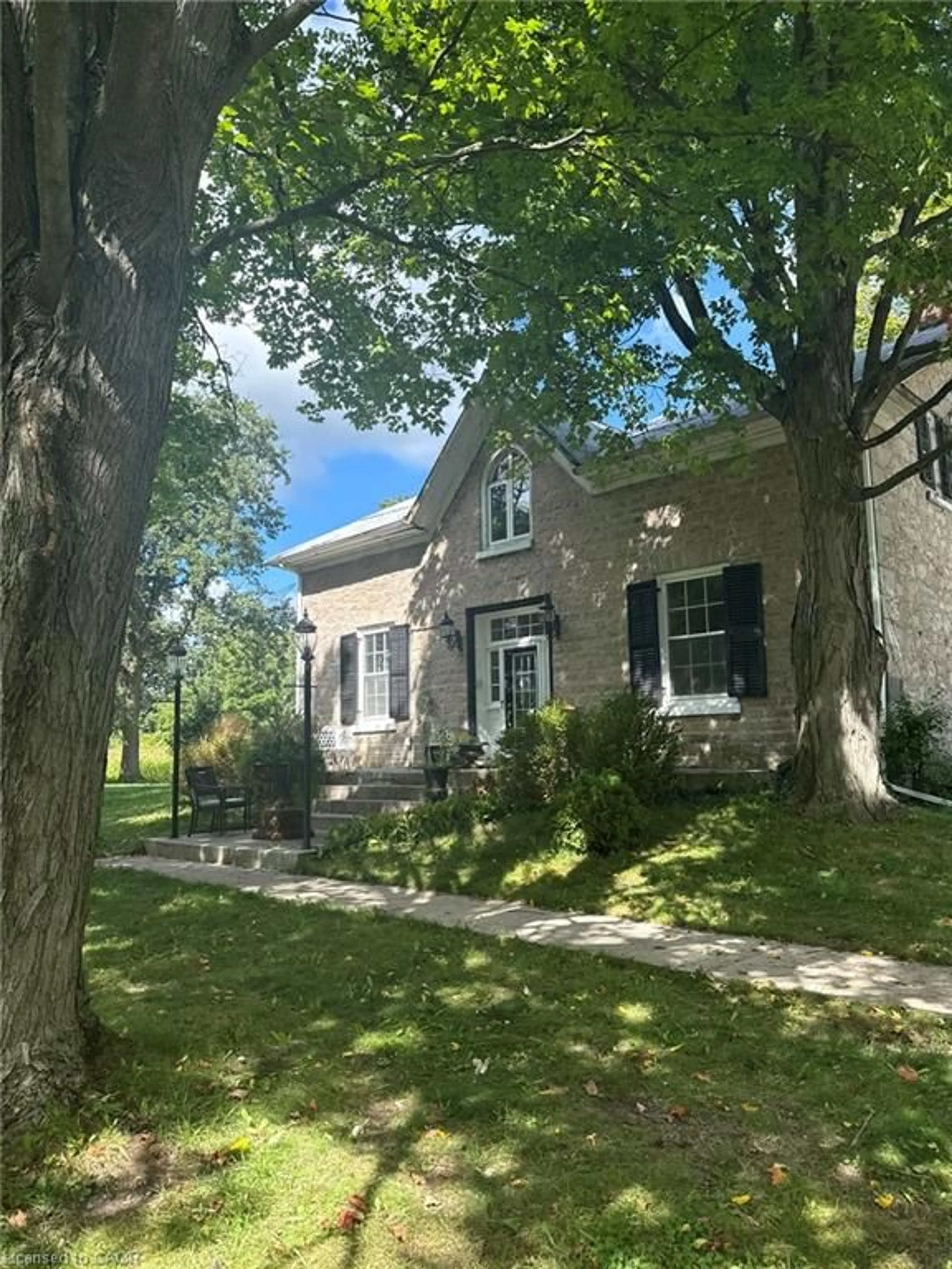A pic from outside/outdoor area/front of a property/back of a property/a pic from drone, street for 1457 Regional 97 Rd, Hamilton Ontario N0B 2J0