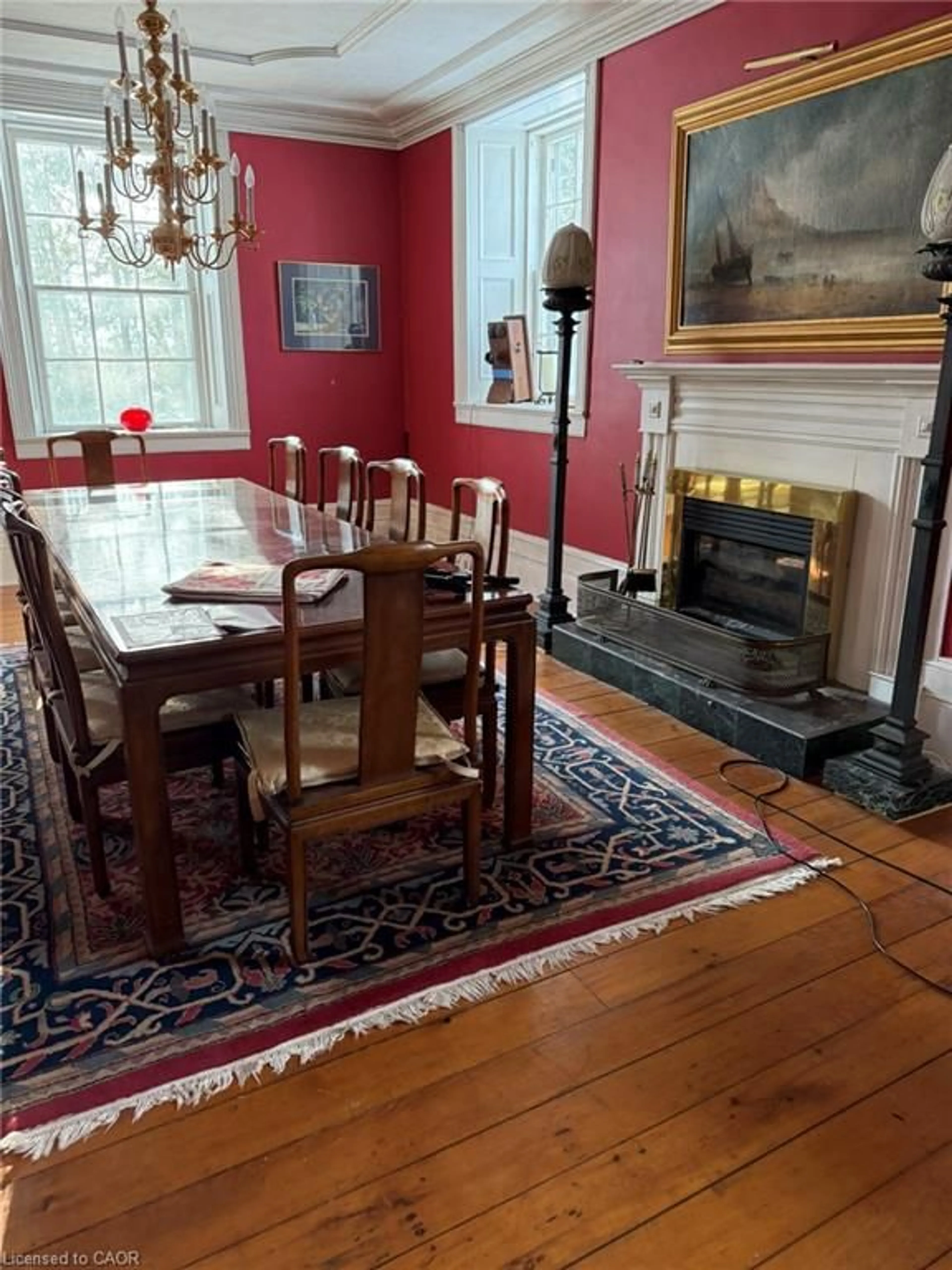 Dining room, floor is not visible for 1457 Regional 97 Rd, Hamilton Ontario N0B 2J0