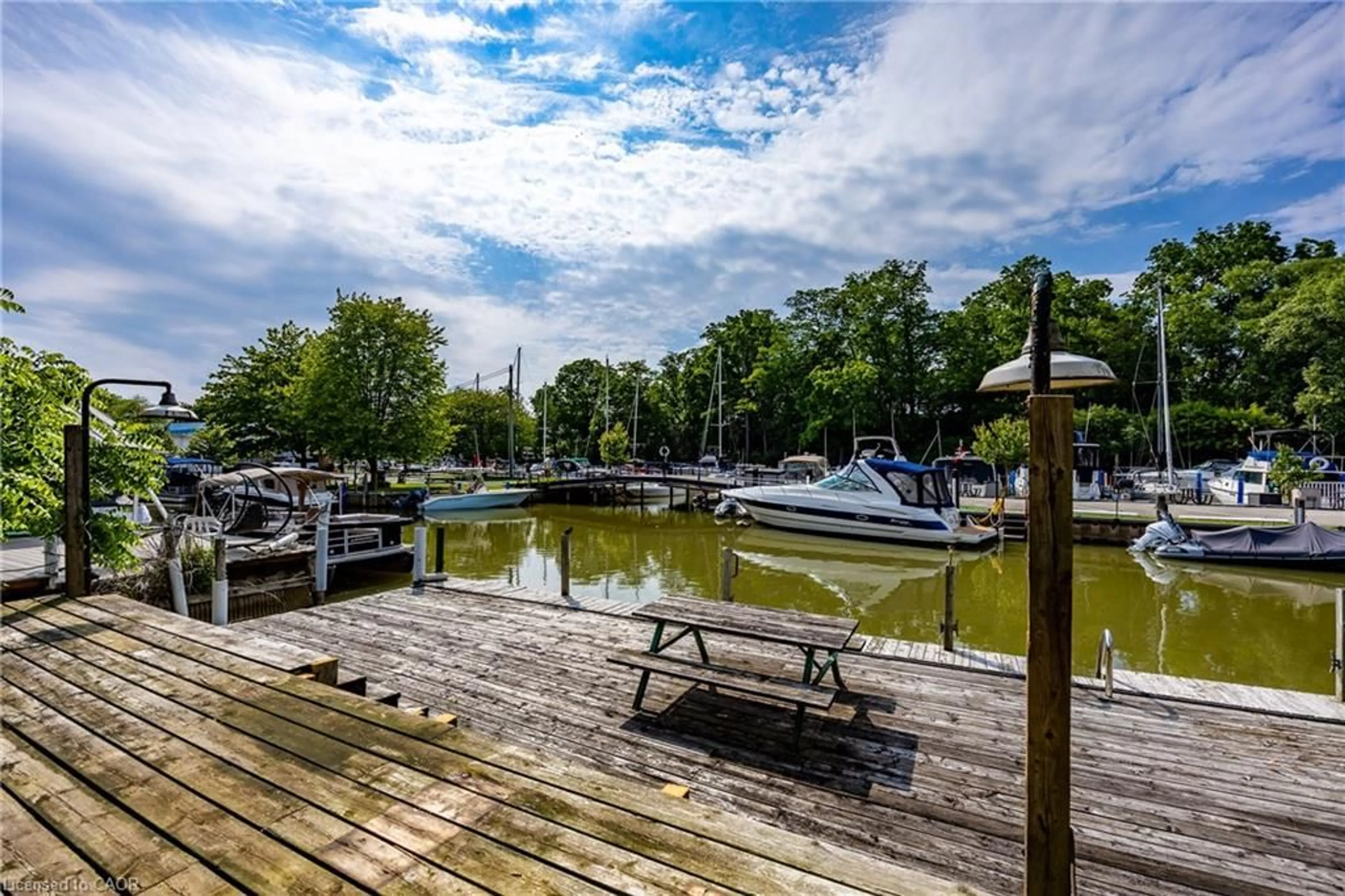 Patio, water/lake/river/ocean view for 7 Douglas St, Port Dover Ontario N0A 1N7