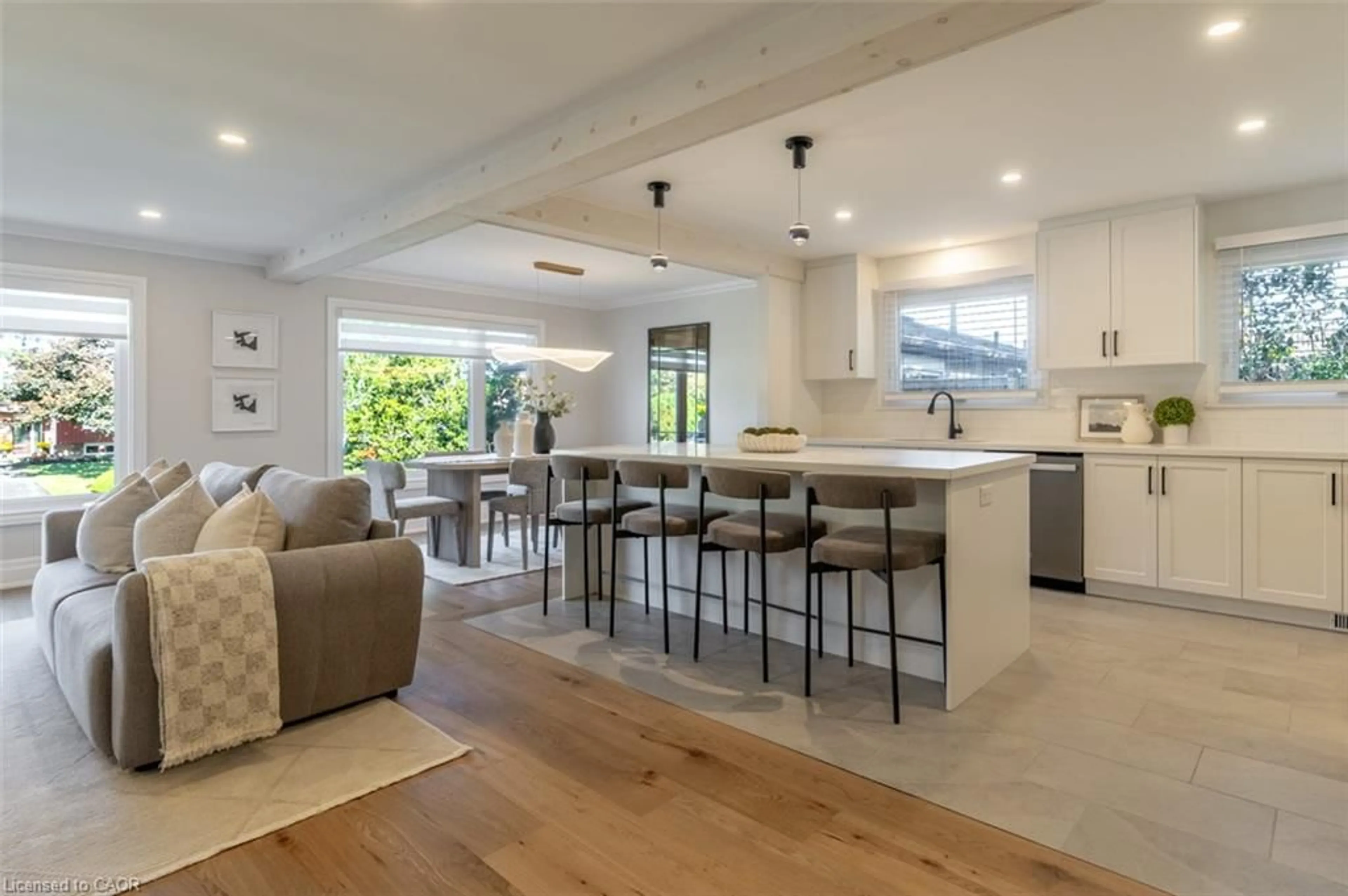 Open concept kitchen, unknown for 582 Strathcona Crt, Milton Ontario L9T 3B5