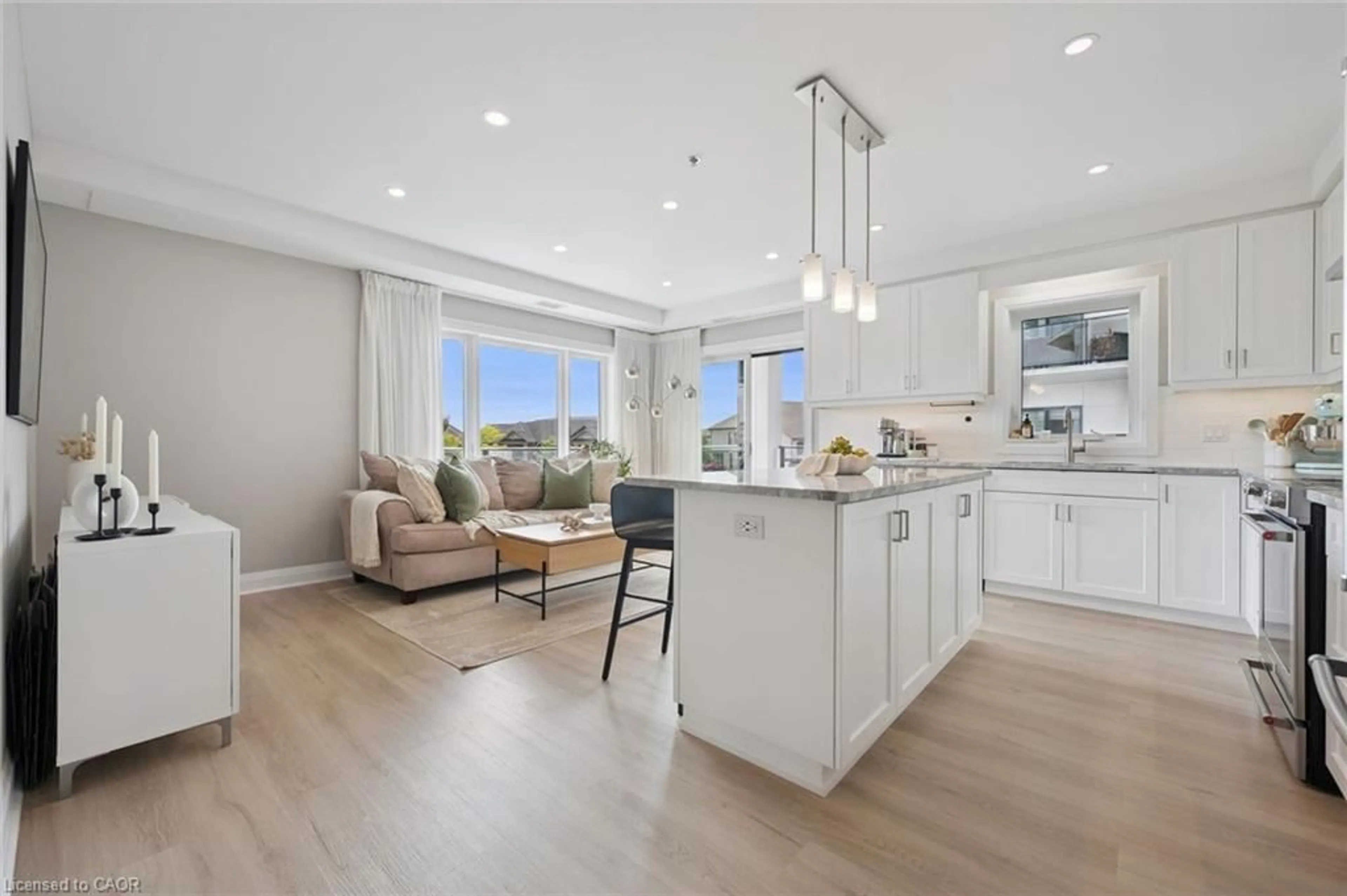 Open concept kitchen, unknown for 249 Grey Silo Rd #202, Waterloo Ontario N2K 0G8