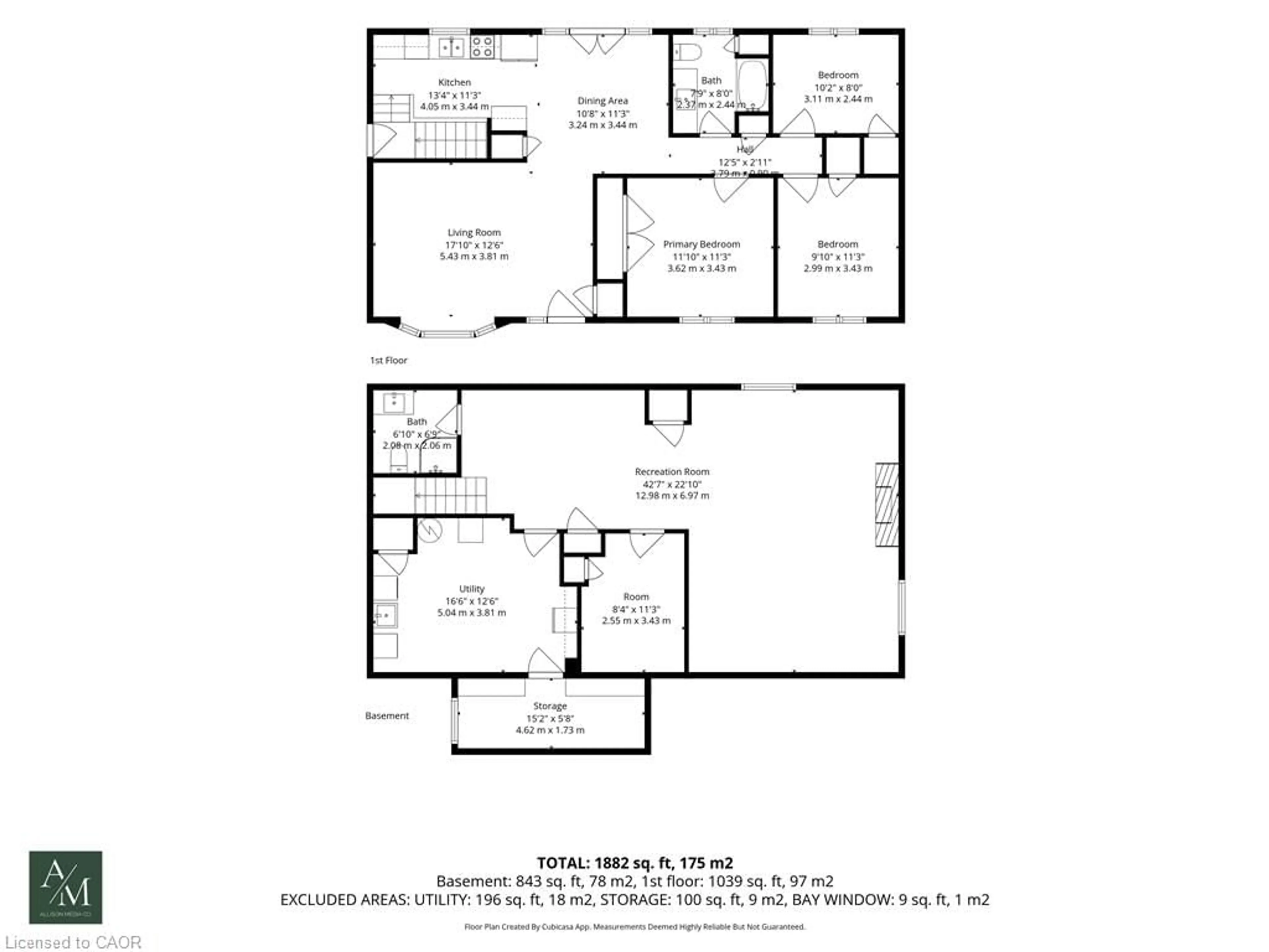 Floor plan for 6002 Rainham Rd, Dunnville Ontario N1A 2W8