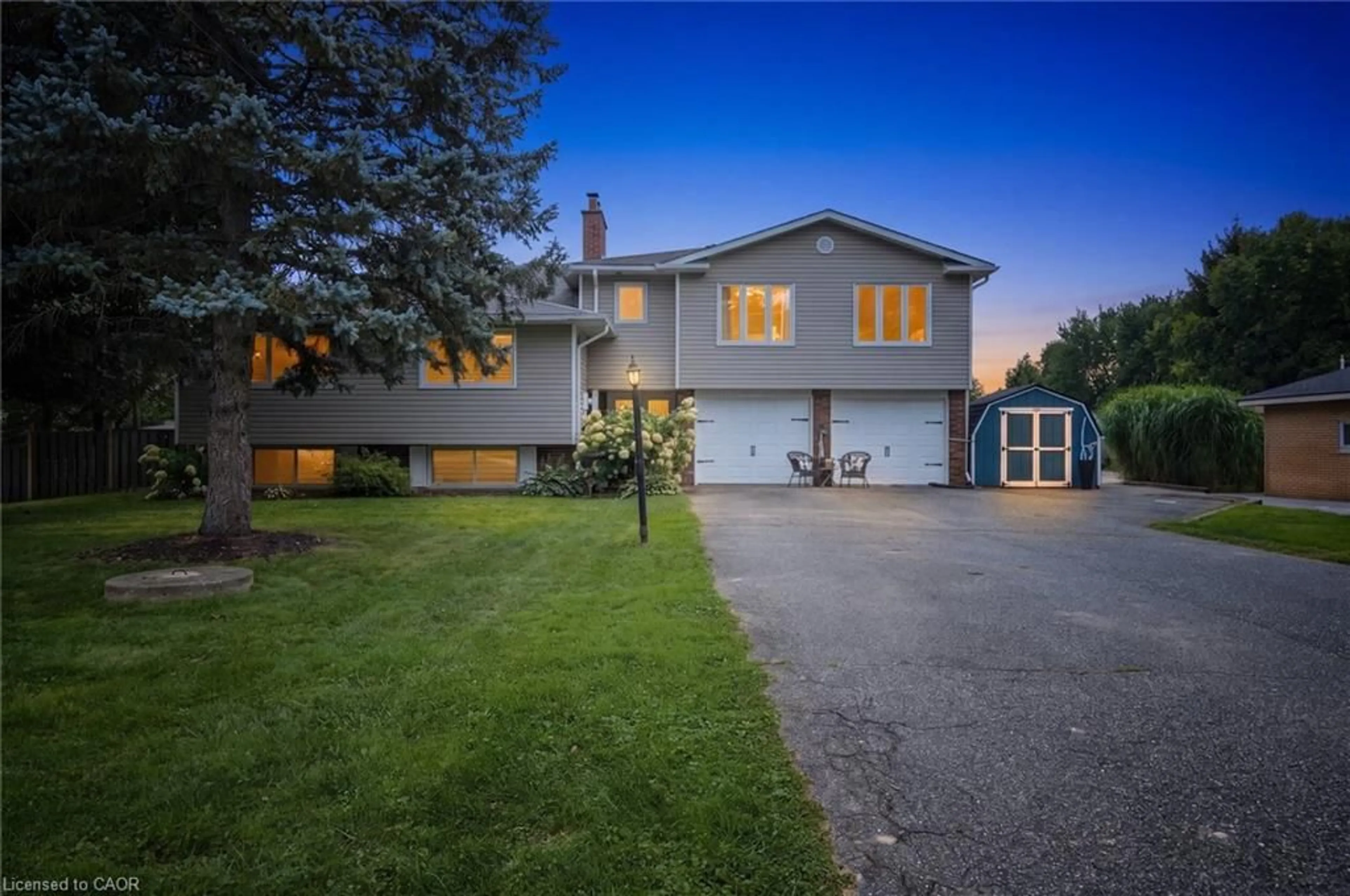 Home with vinyl exterior material, street for 9793 Dickenson Rd, Hamilton Ontario L0R 1W0