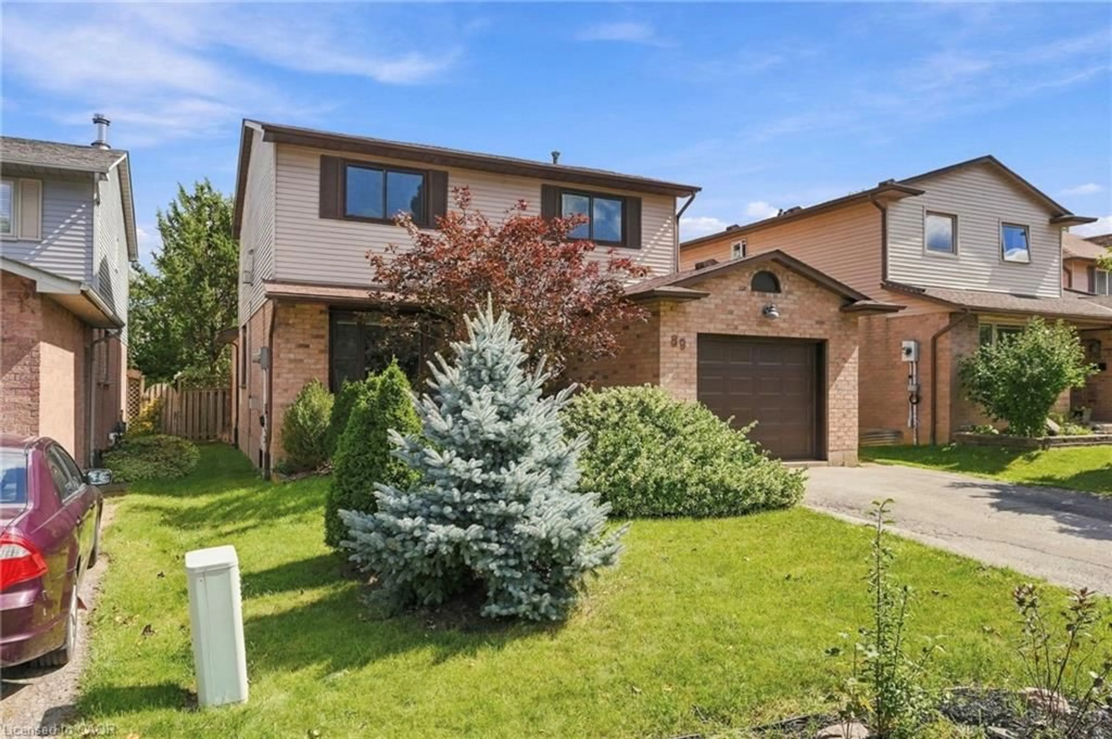 Home with brick exterior material, street for 89 Brigade Dr, Hamilton Ontario L9B 2B8