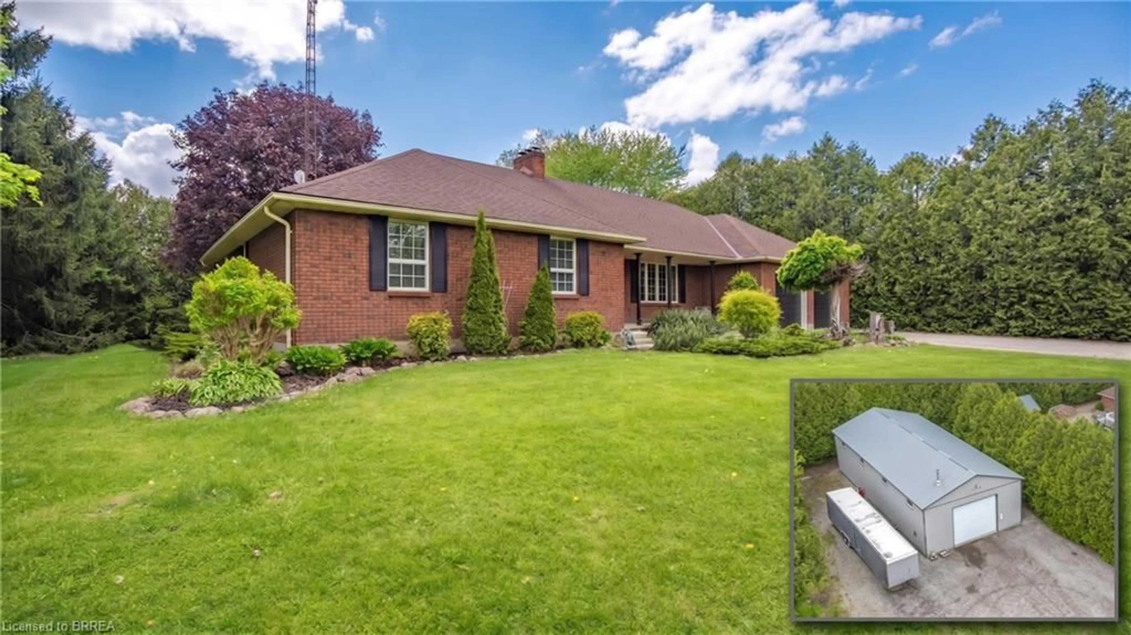 Home with brick exterior material, street for 3 Huffman Crt, Vanessa Ontario N0E 1V0