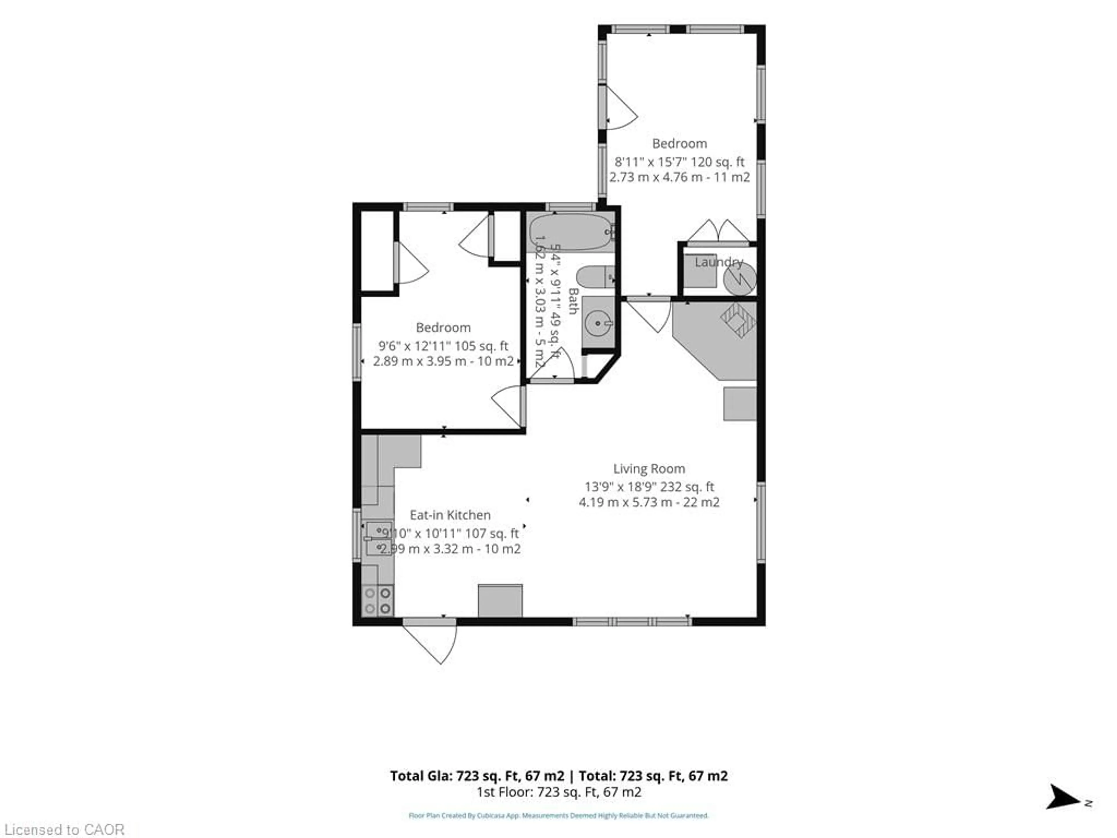 Floor plan for 22 Bass Lane, Port Rowan Ontario N0E 1M0