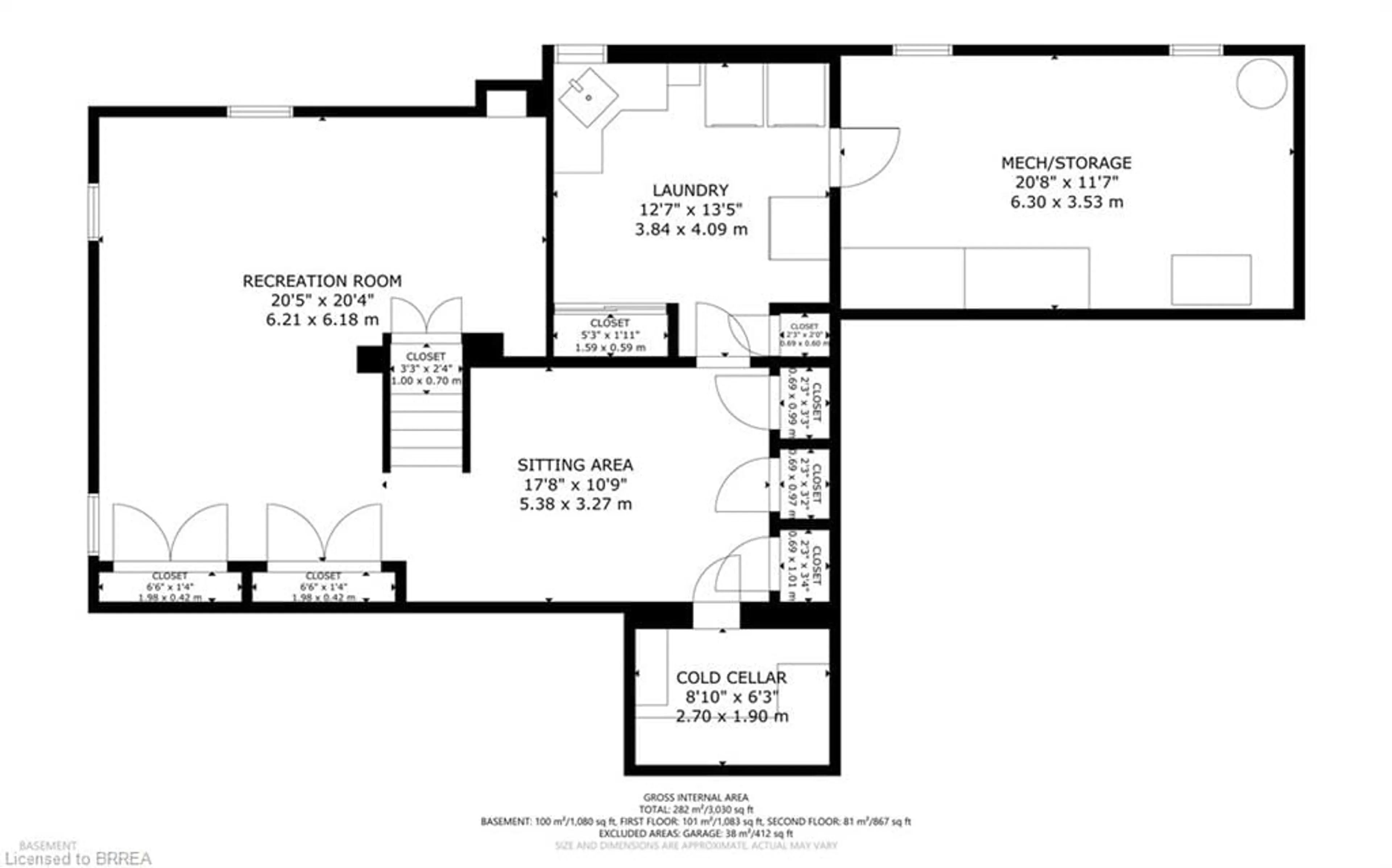Floor plan for 42 Robinson Ave, Brantford Ontario N3S 6X5