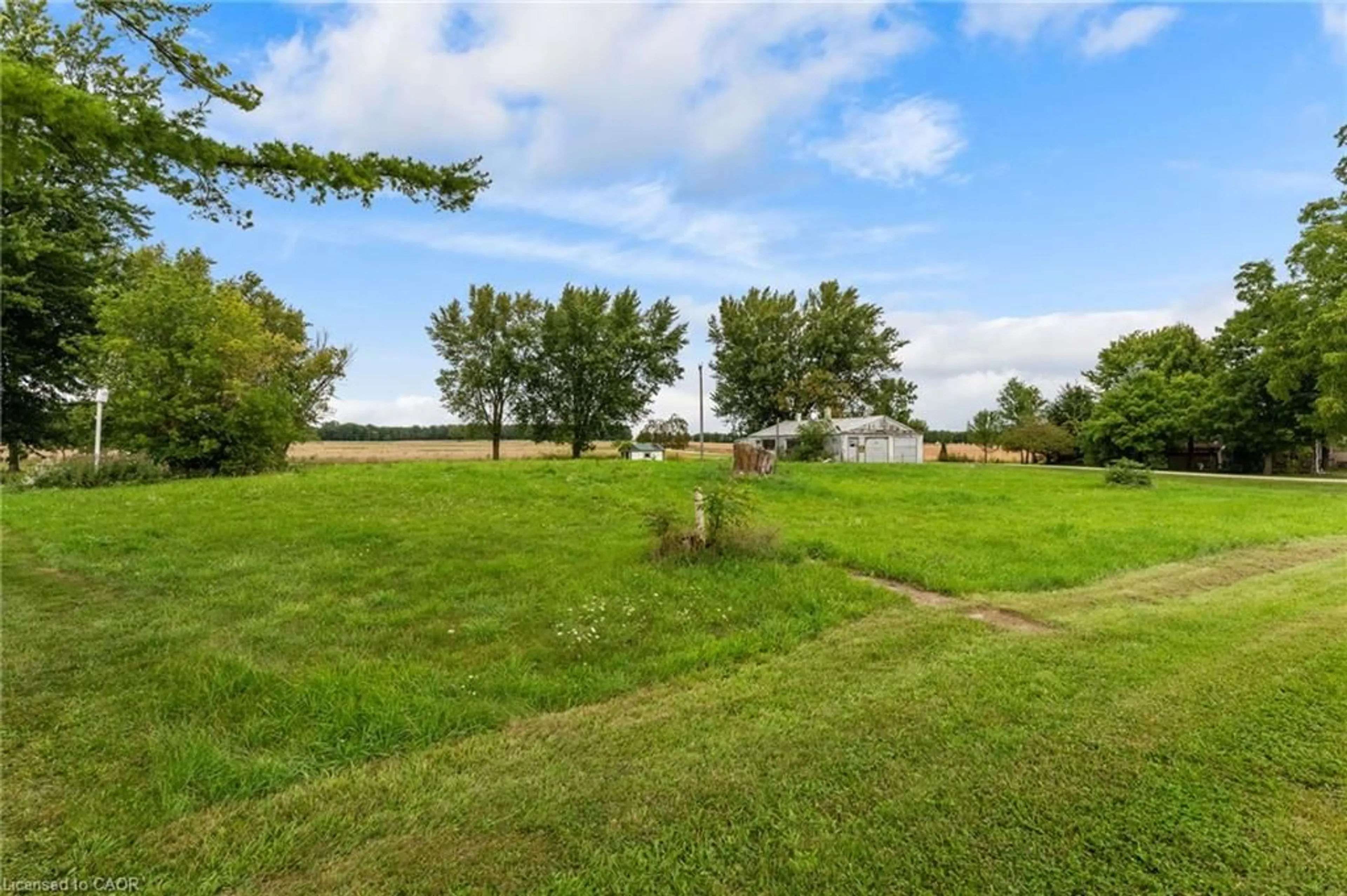 A pic from outside/outdoor area/front of a property/back of a property/a pic from drone, water/lake/river/ocean view for 742 Josephine St, Wingham Ontario N9B 2L3