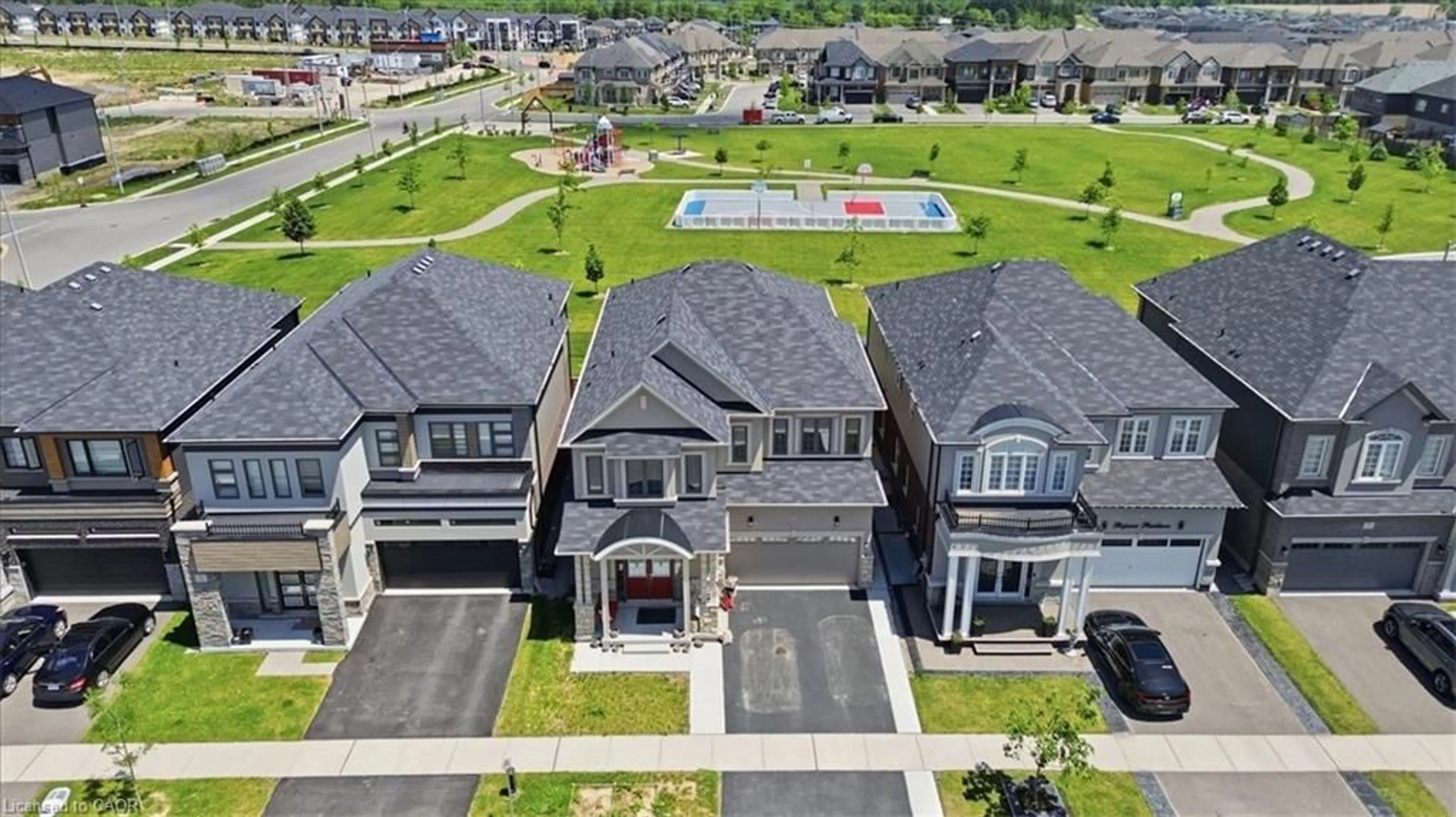 A pic from outside/outdoor area/front of a property/back of a property/a pic from drone, unknown for 15 Moriarity Dr, Paris Ontario N3L 0K4