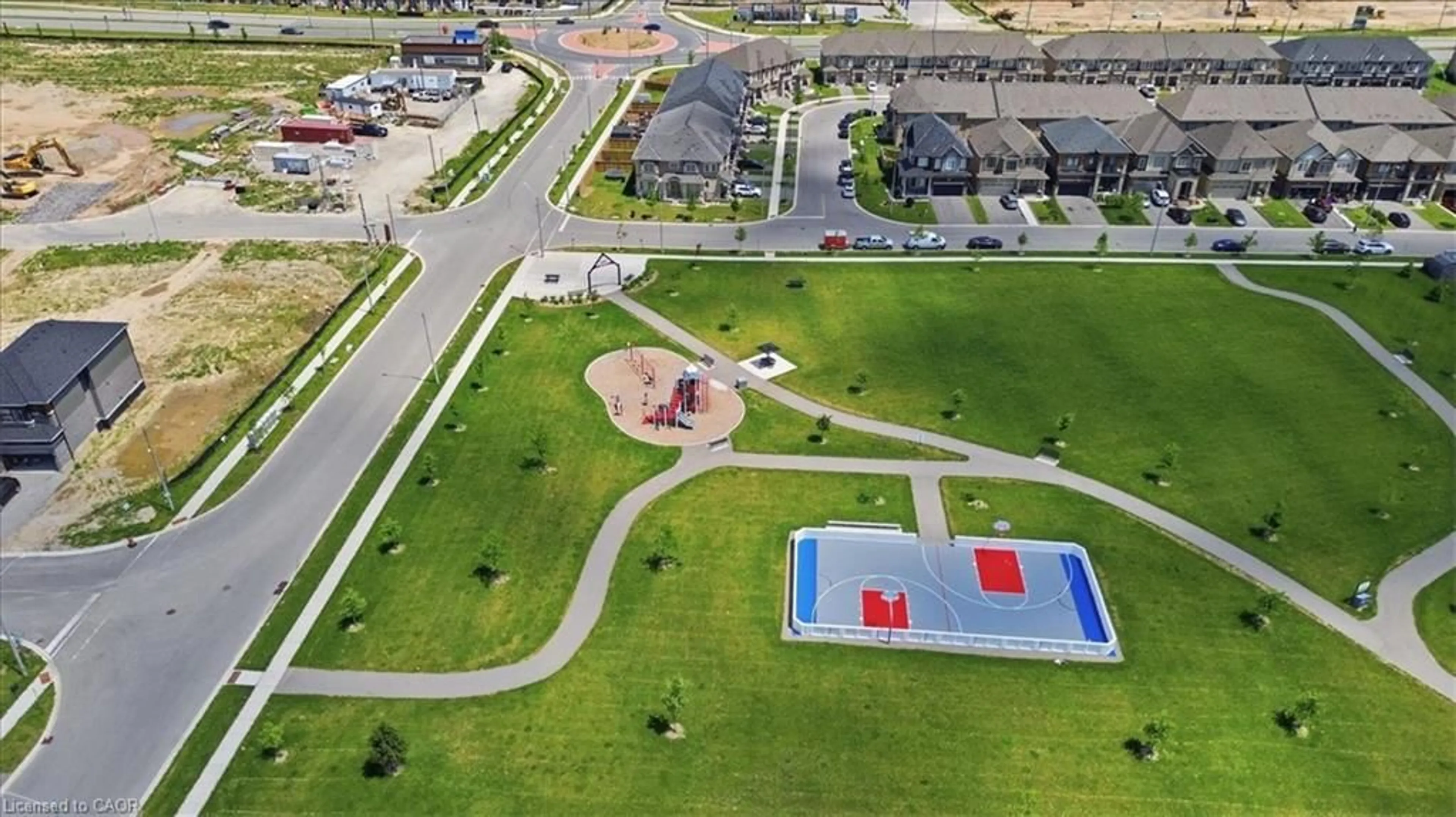 A pic from outside/outdoor area/front of a property/back of a property/a pic from drone, unknown for 15 Moriarity Dr, Paris Ontario N3L 0K4
