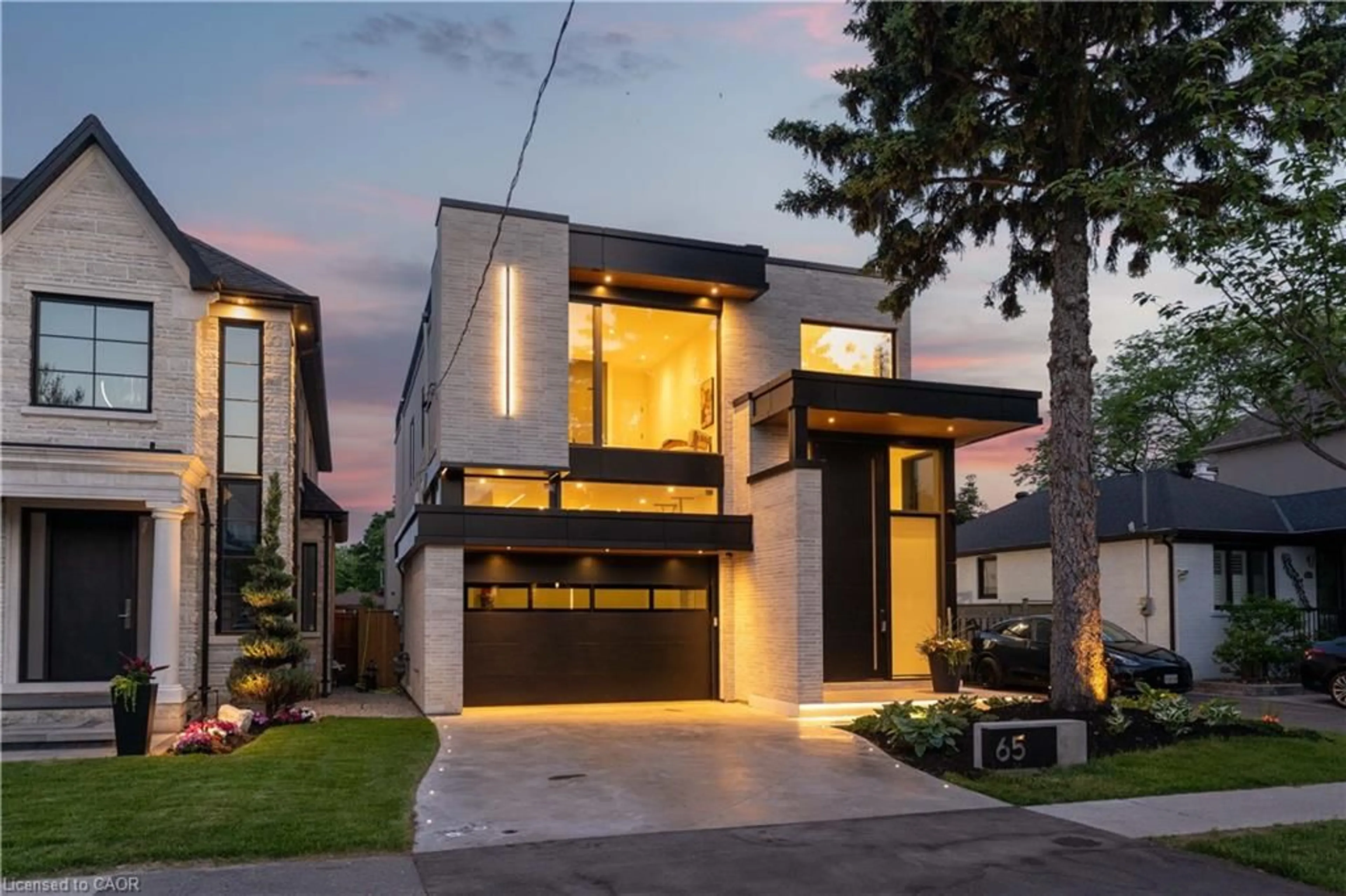 Home with brick exterior material, street for 65 Edgecroft Rd, Etobicoke Ontario M8Z 2C1