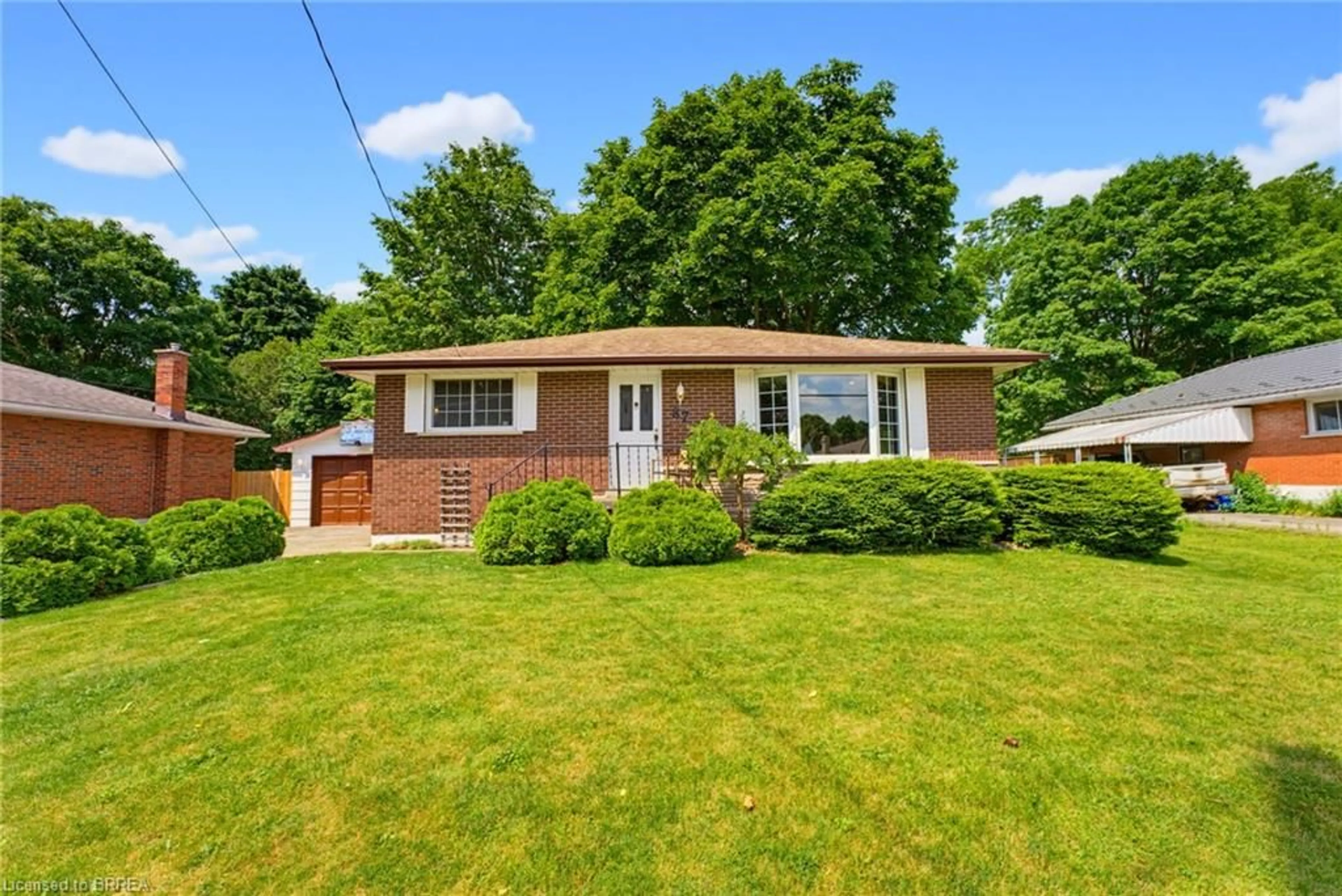 Home with brick exterior material, street for 87 Ball St, Paris Ontario N3L 1X7