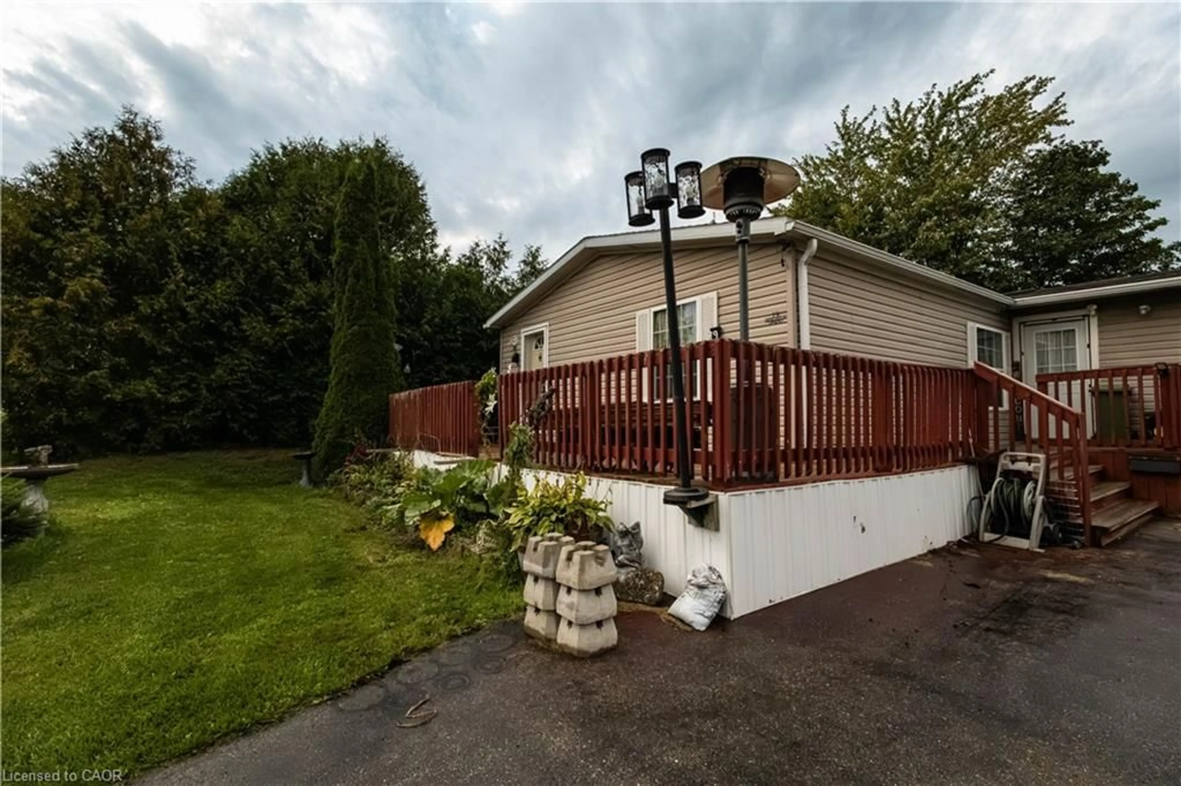 A pic from outside/outdoor area/front of a property/back of a property/a pic from drone, street for 19 Grand Vista Dr, Wellington North Ontario N0G 2L0