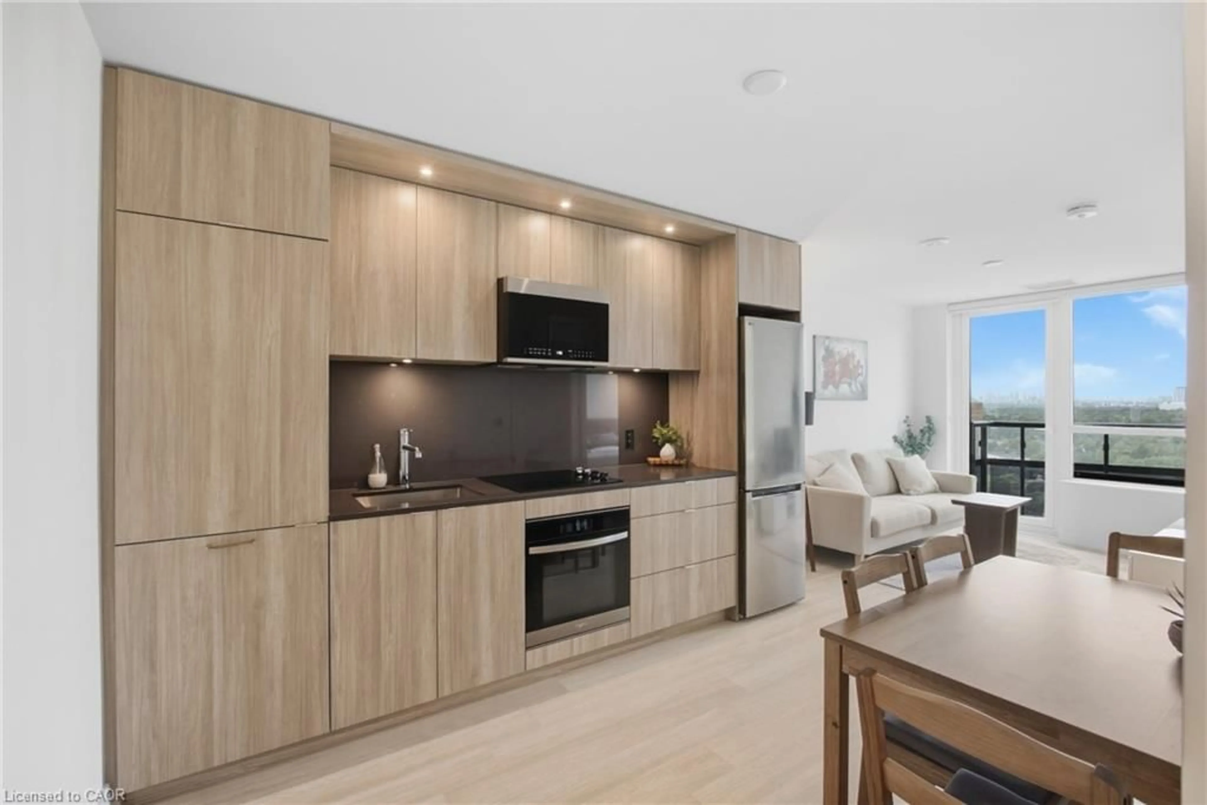 Open concept kitchen, unknown for 60 Central Park Roadway #2010, Etobicoke Ontario M9A 0E6