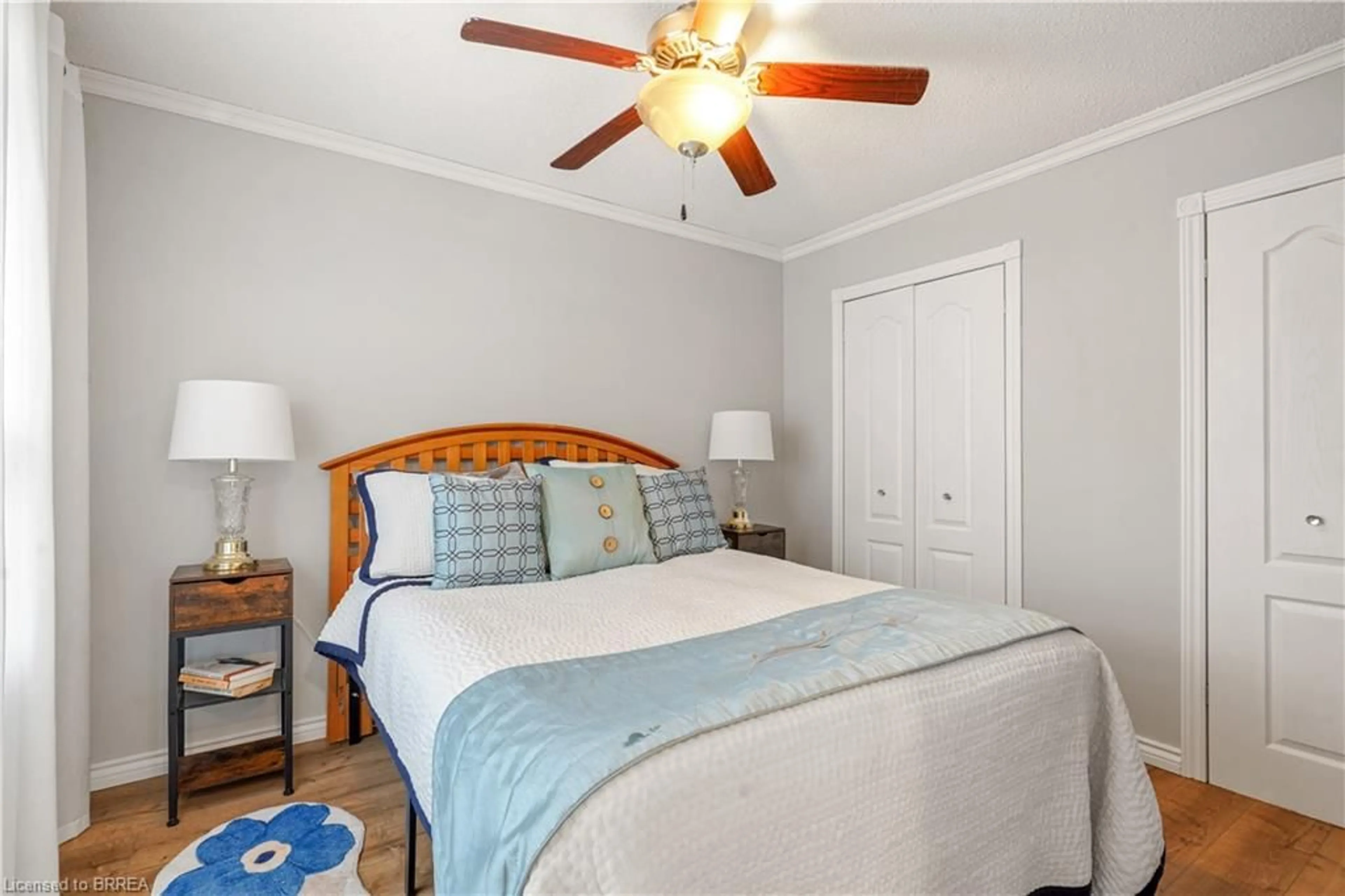 Bedroom with bed, unknown for 24 Elliott Ave, Brantford Ontario N3T 1E5