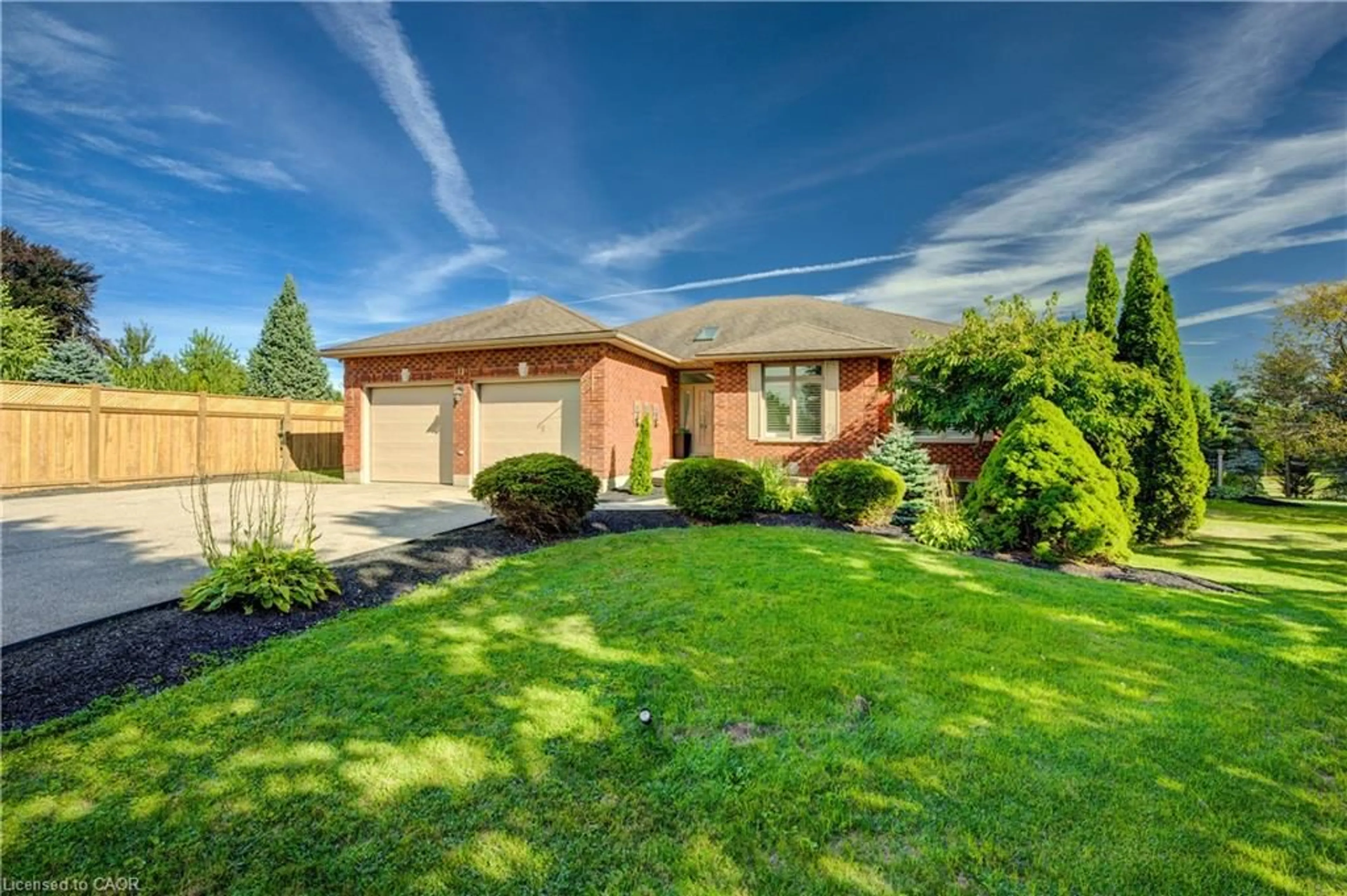 Home with brick exterior material, street for 11 Cecil Kennedy Crt, Petersburg Ontario N0B 2H0