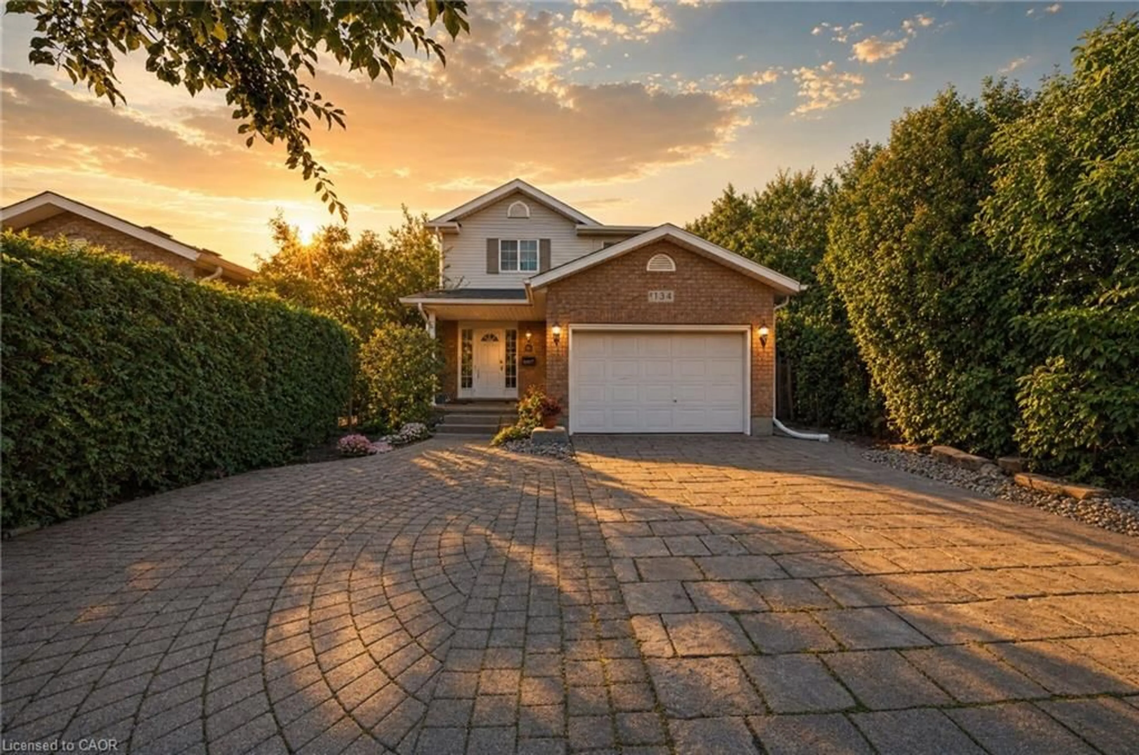 Home with brick exterior material, street for 134 Bellamy Cres, Fergus Ontario N1M 3S6
