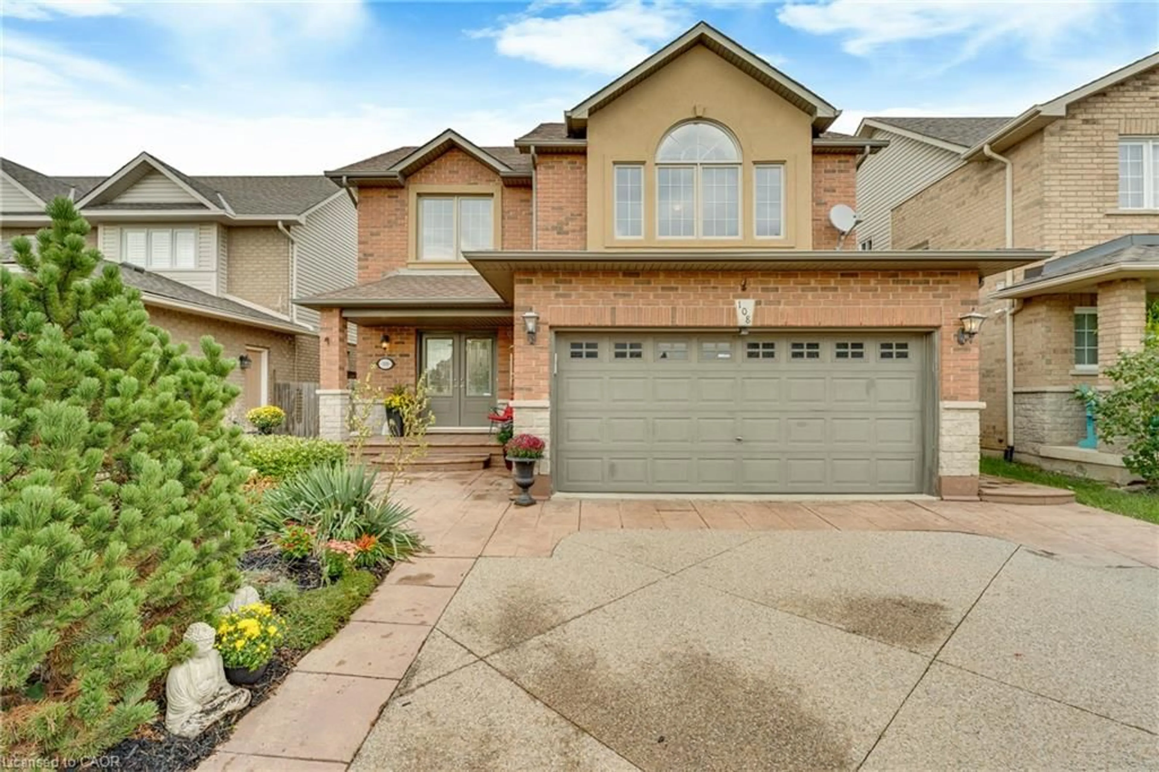 Home with brick exterior material, street for 108 Provident Way, Mount Hope Ontario L0R 1W0