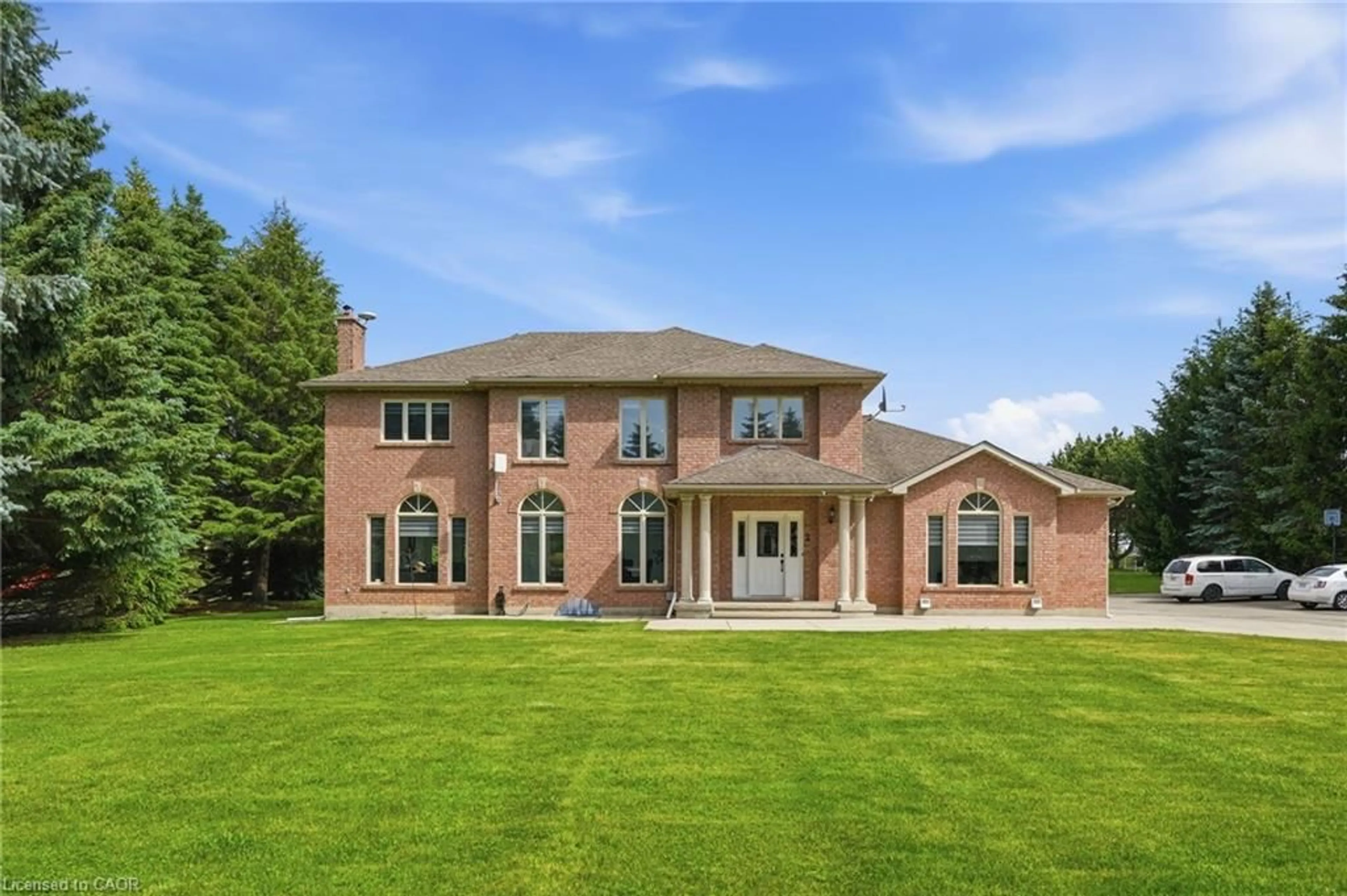 Home with brick exterior material, unknown for 2 Currie Dr, Morriston Ontario N0B 2C0