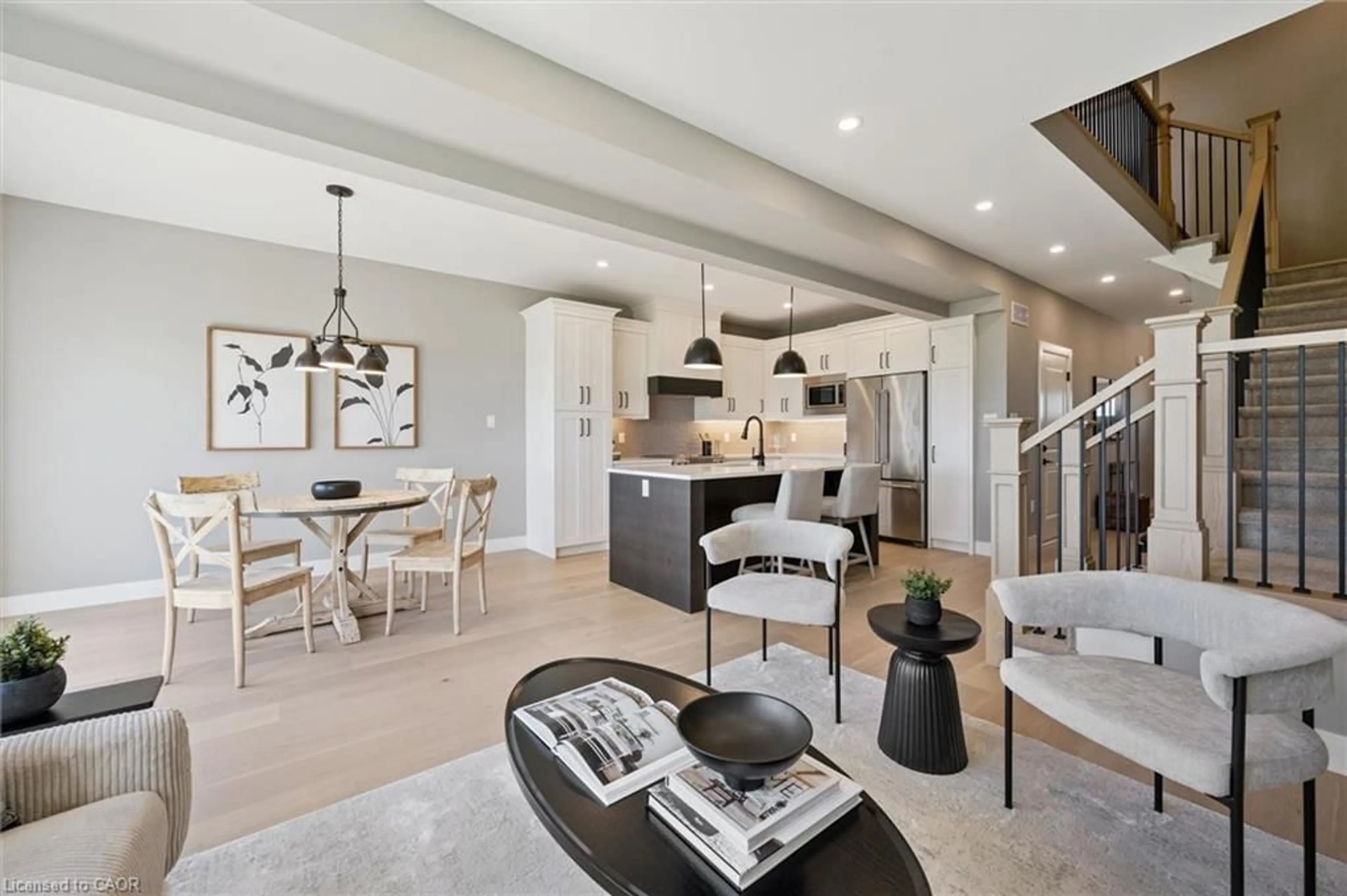 Open concept kitchen, unknown for 46 Walker Rd, Ingersoll Ontario N5C 4H3