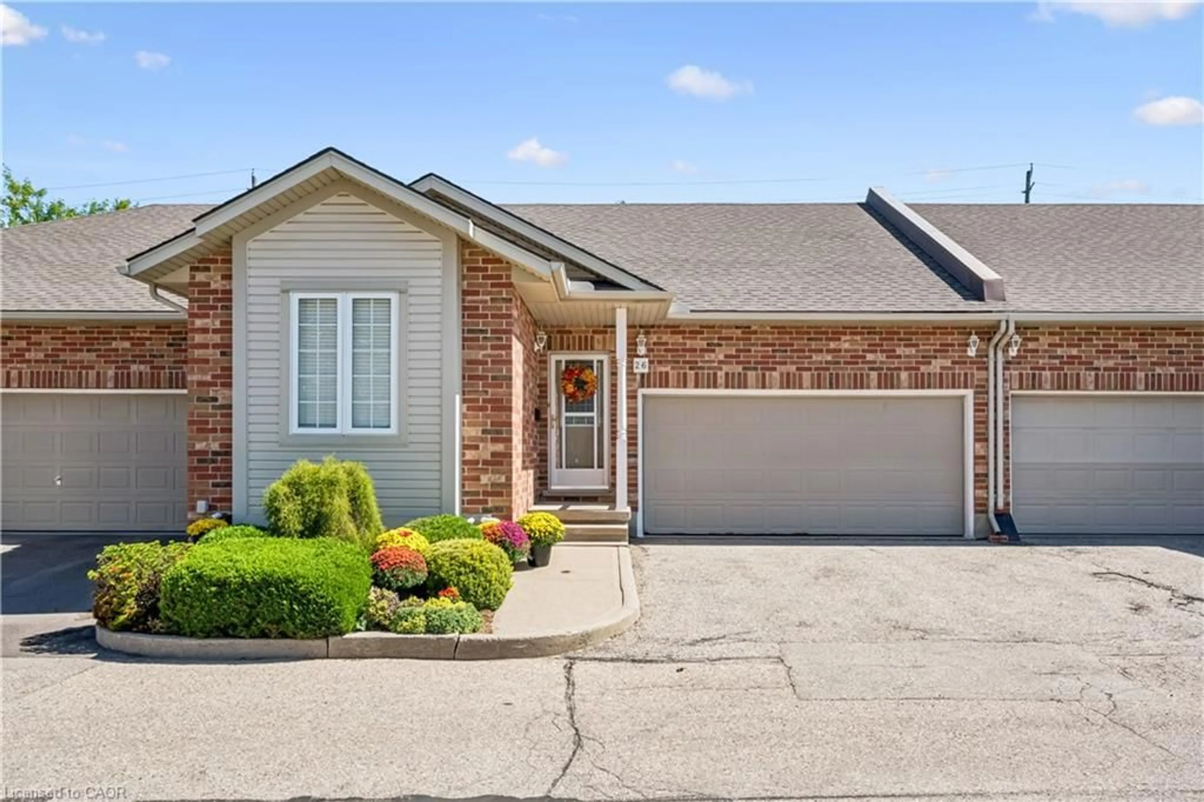 Home with brick exterior material, street for 461 Columbia St #26, Waterloo Ontario N2T 2P6
