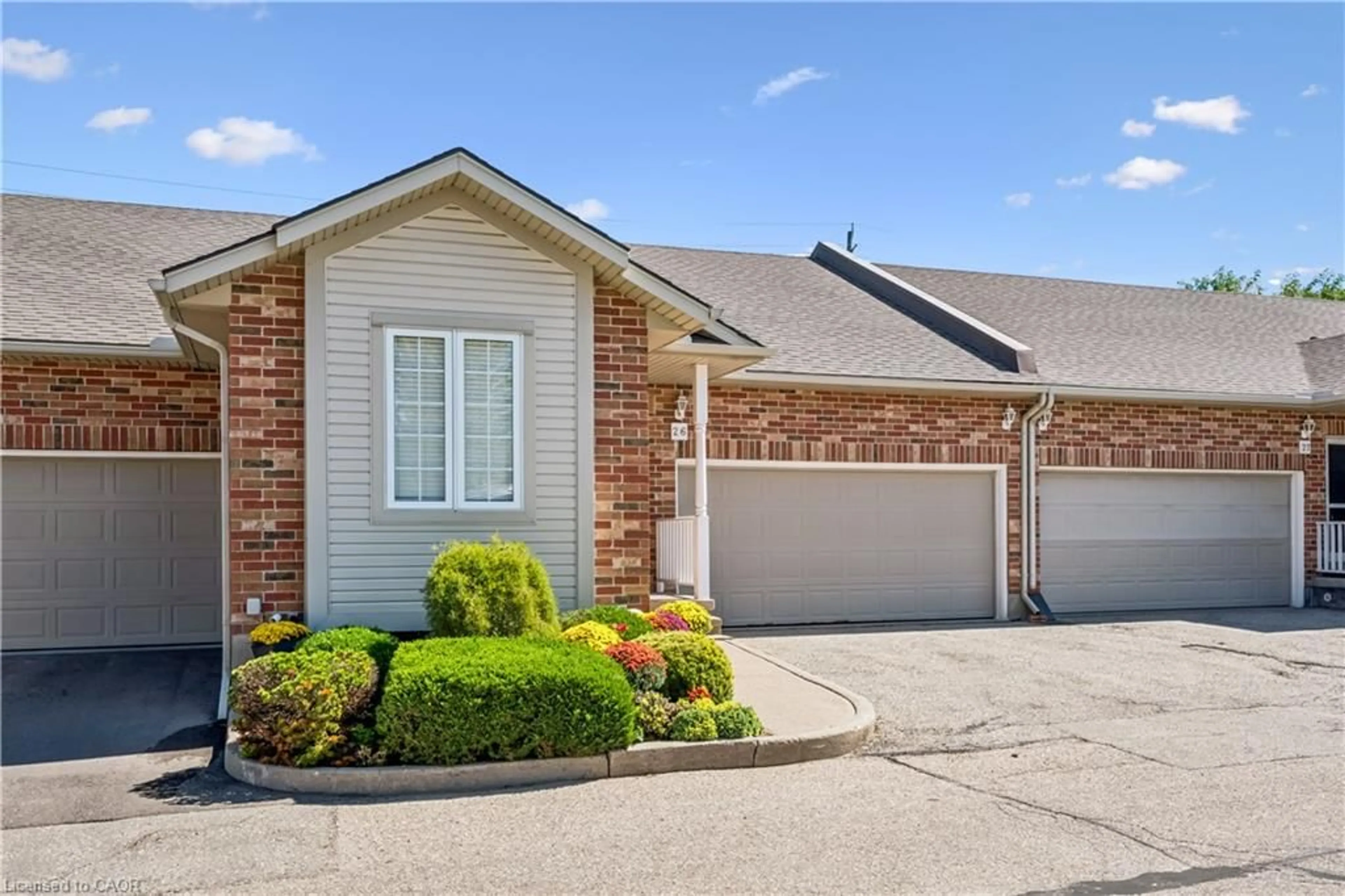 Home with brick exterior material, street for 461 Columbia St #26, Waterloo Ontario N2T 2P6