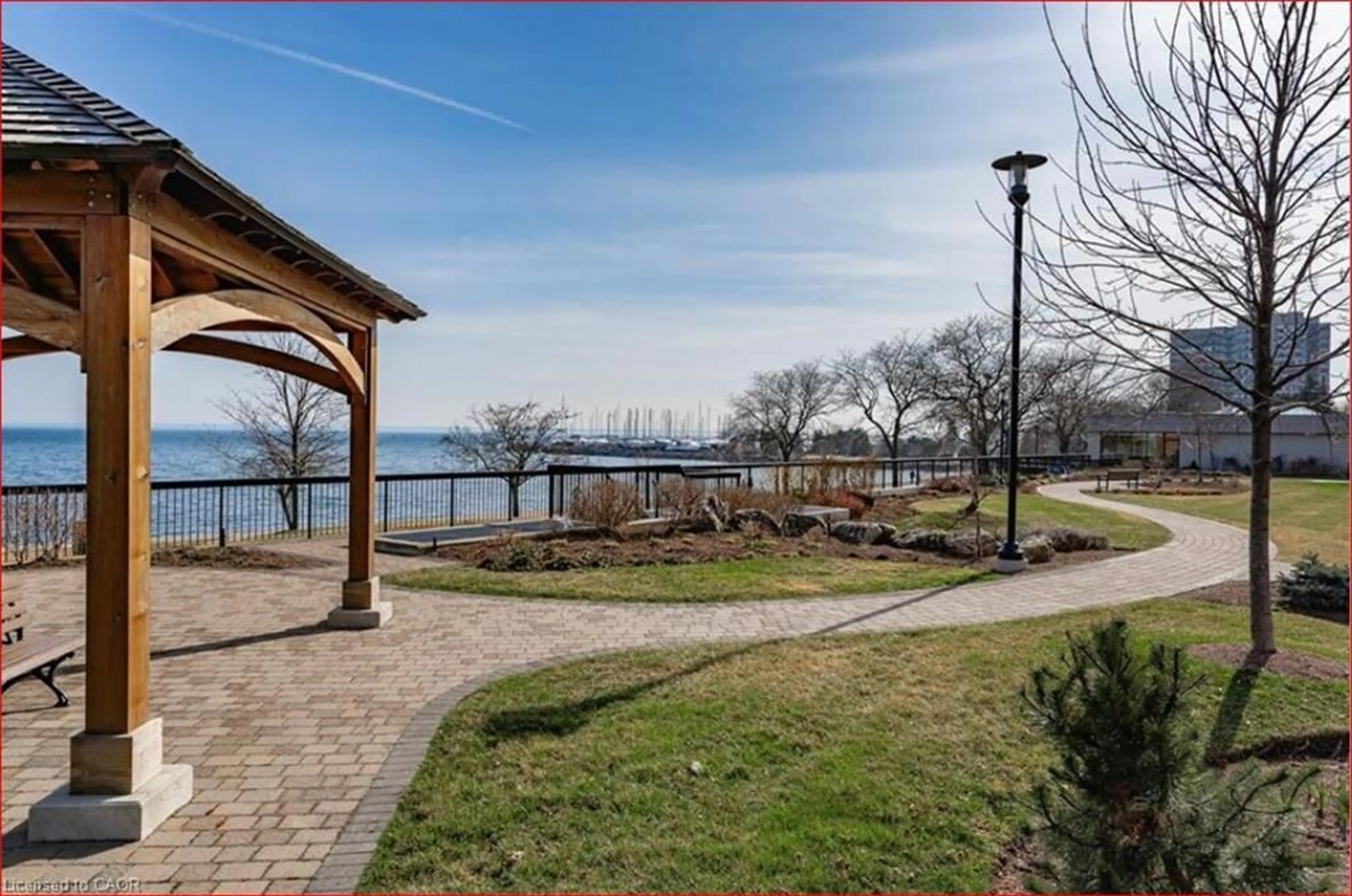 Patio, water/lake/river/ocean view for 2170 Marine Dr #1103, Oakville Ontario L6L 5V1