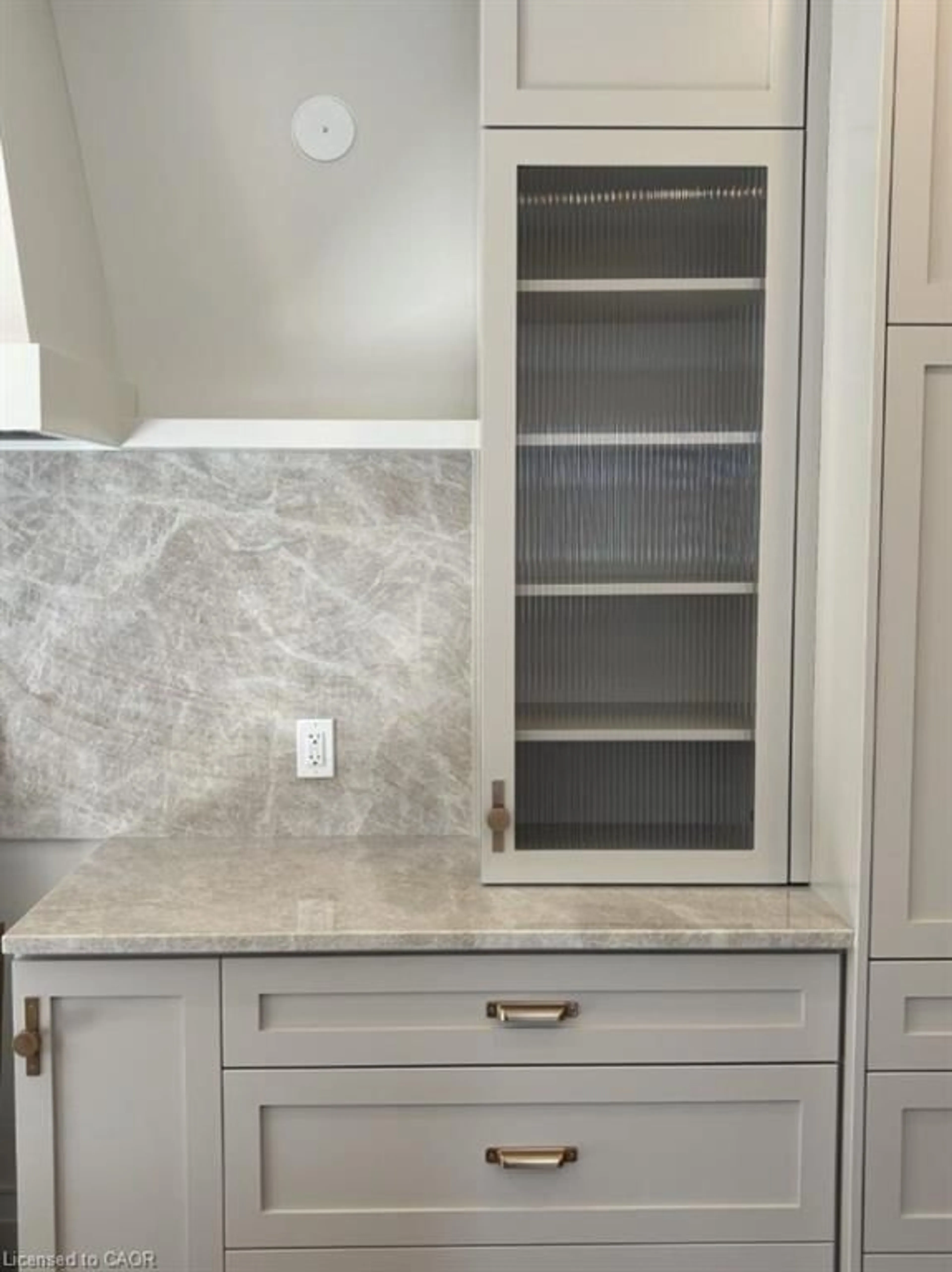 Contemporary kitchen, ceramic/tile floor for 35 Davis St, Elora Ontario N0B 1S0