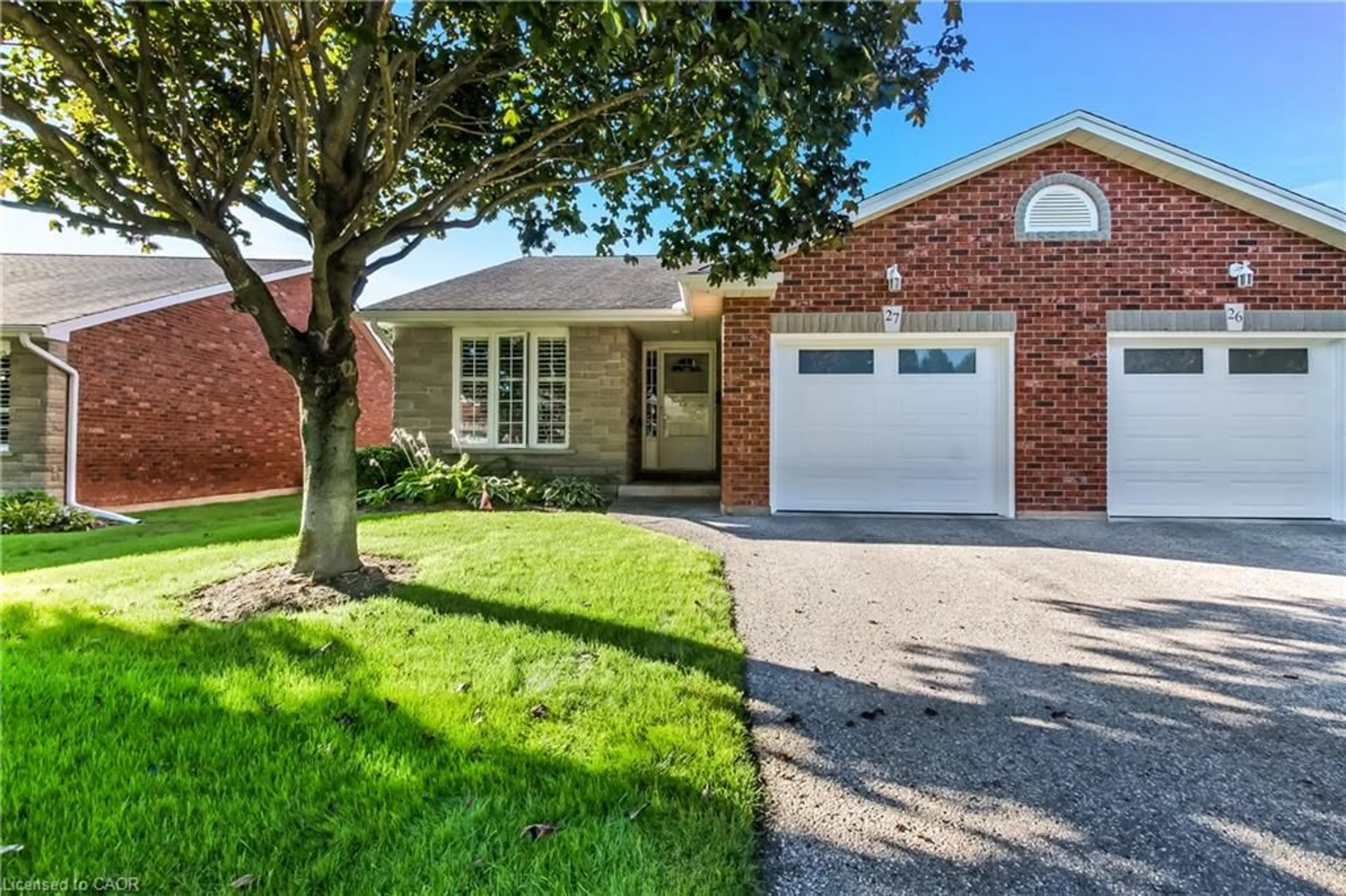 Home with brick exterior material, street for 150 Oak St #27, Simcoe Ontario N3Y 5M5