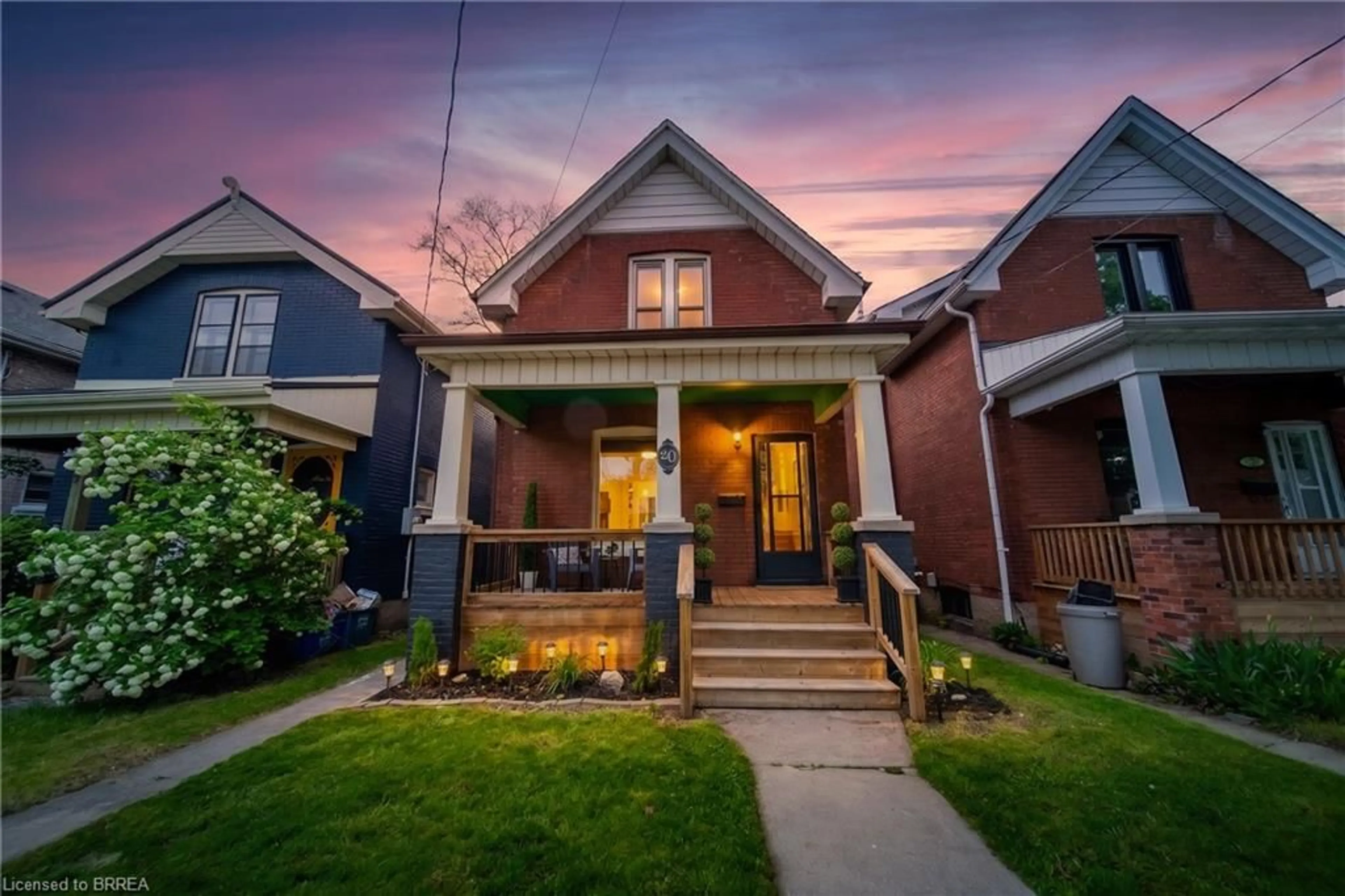 Home with brick exterior material, street for 20 Wells Ave, Brantford Ontario N3R 4J2